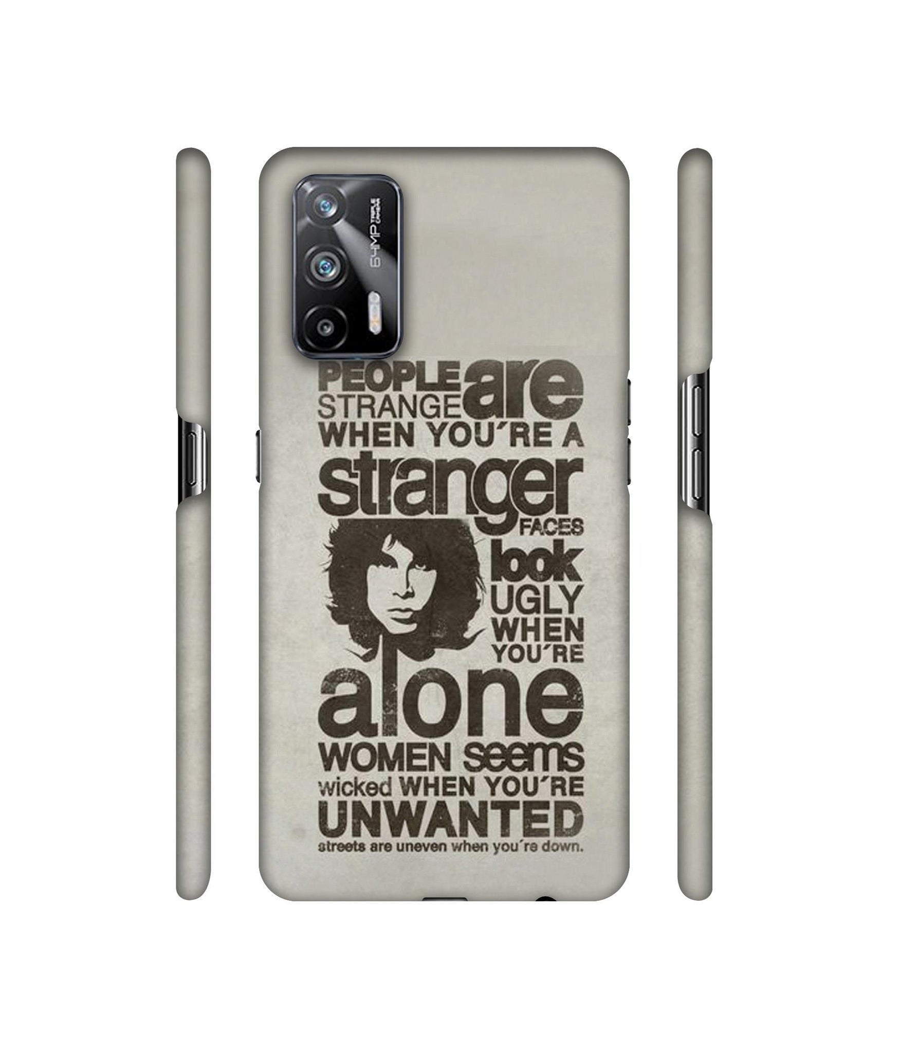 Quotes Pattern Designer Hard Back Cover for Realme X7 Max 5G / Realme GT 5G