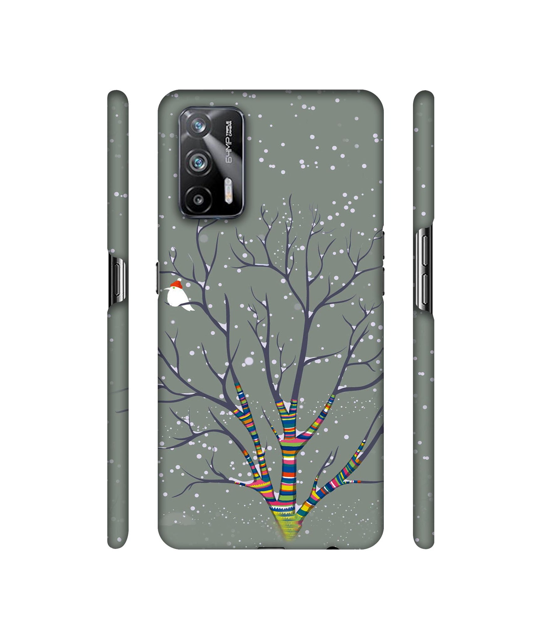 Winter Pattern Print Designer Hard Back Cover for Realme X7 Max 5G / Realme GT 5G
