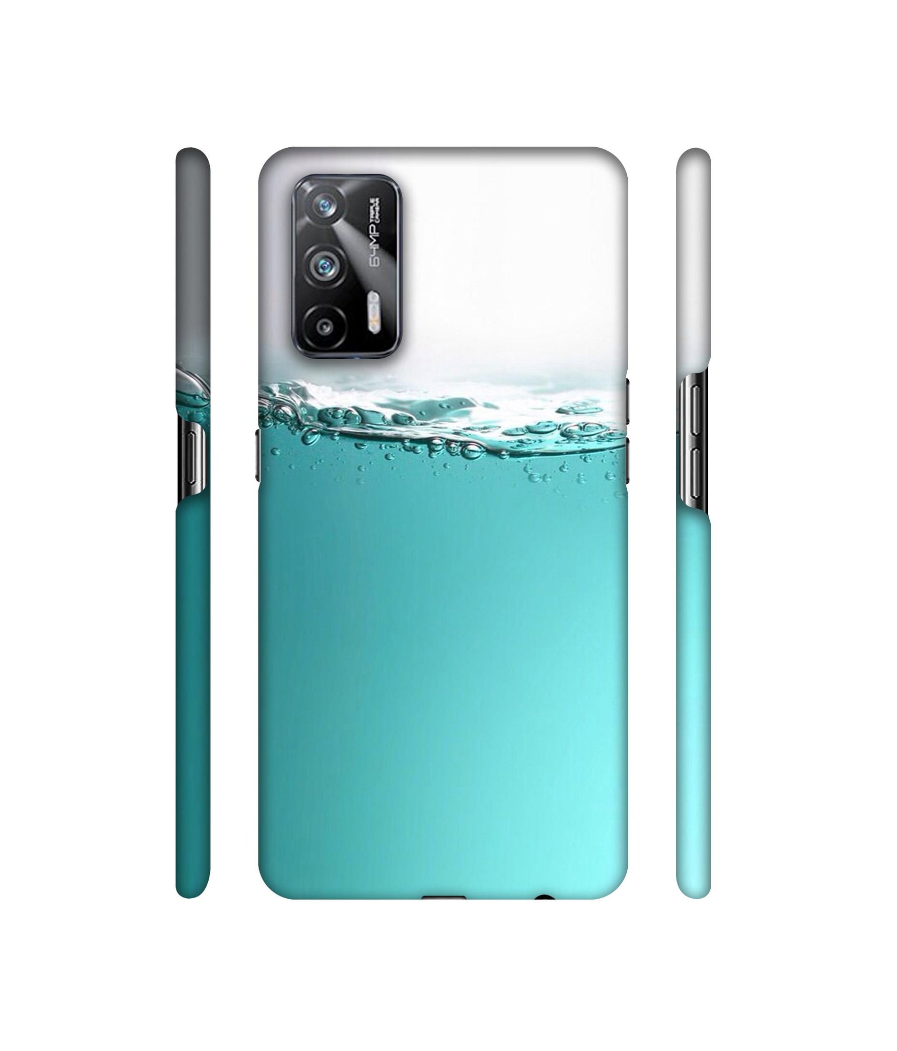 Half Fill Designer Hard Back Cover for Realme X7 Max 5G / Realme GT 5G