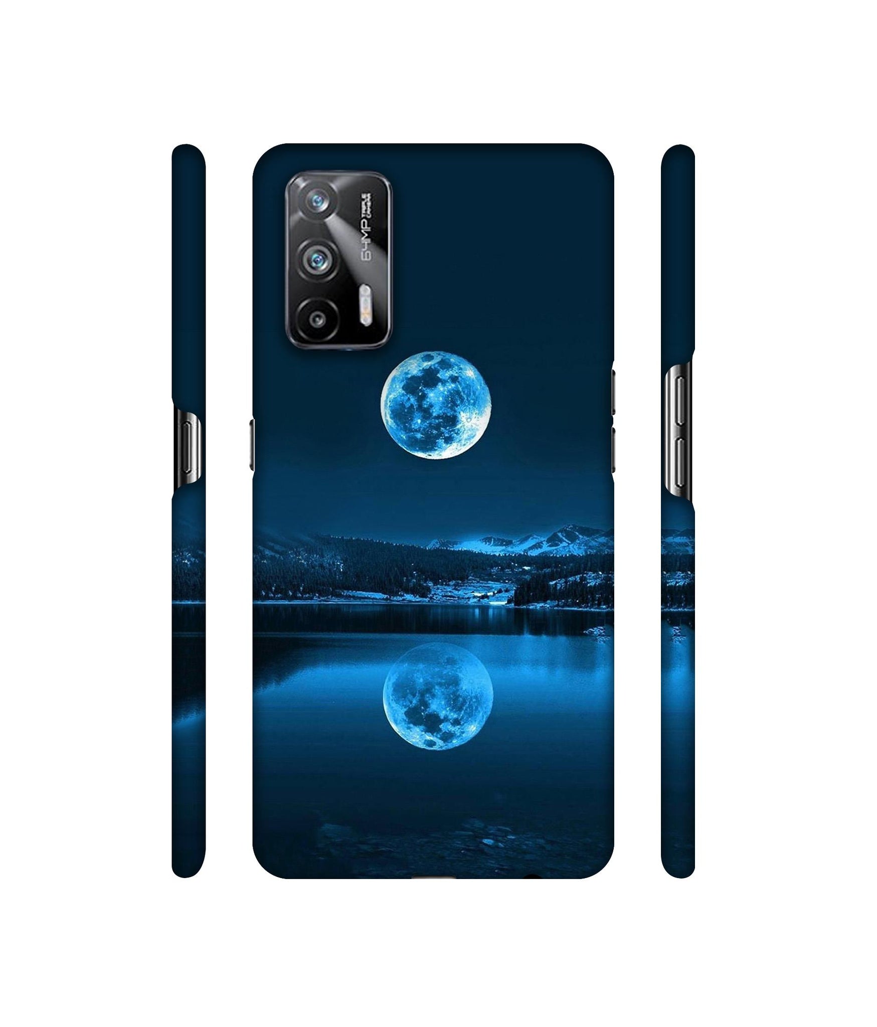 Moon Pattern Print Designer Hard Back Cover for Realme X7 Max 5G / Realme GT 5G