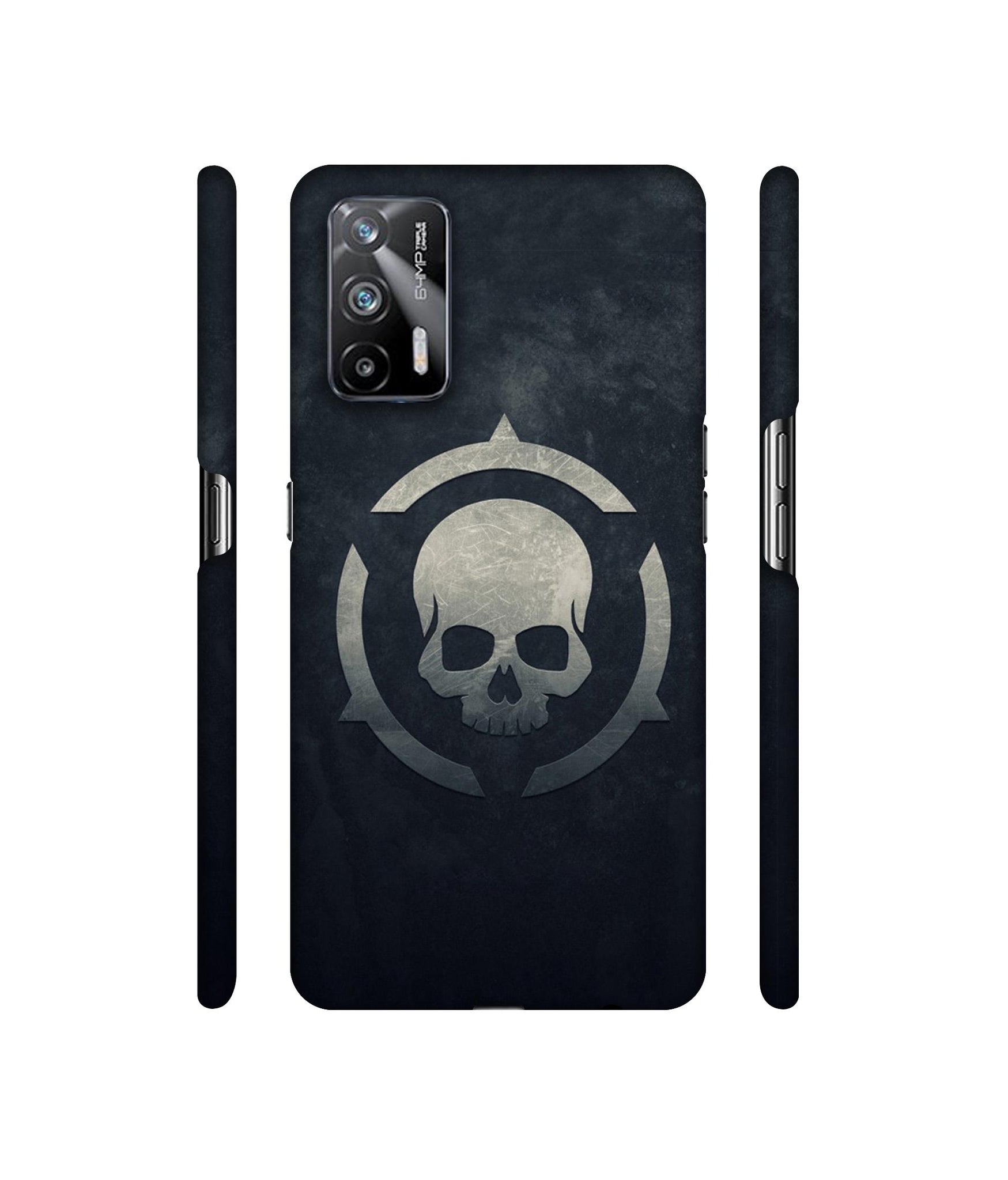 Skull Pattern Print Designer Hard Back Cover for Realme X7 Max 5G / Realme GT 5G