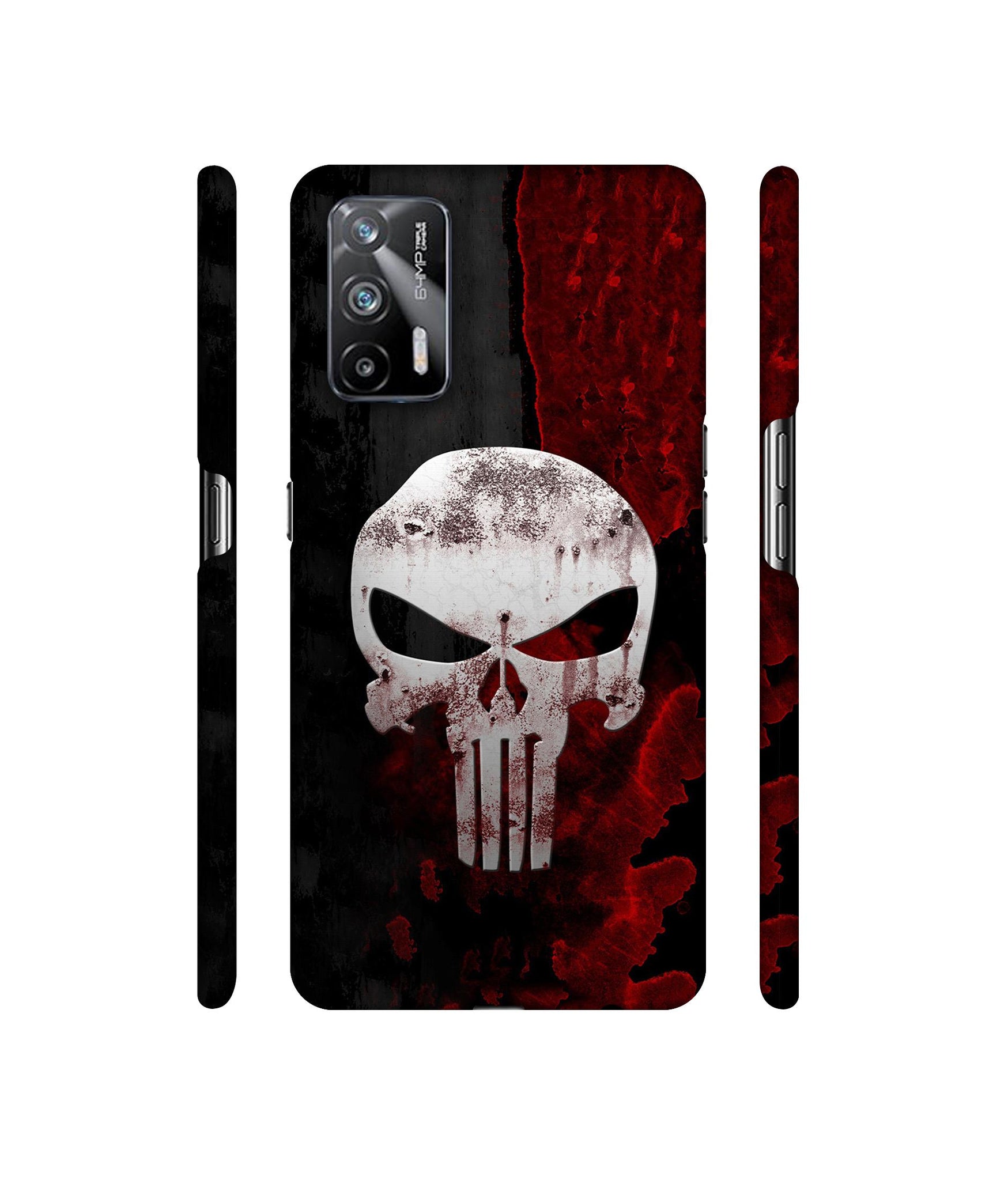 Punisher Skull Designer Hard Back Cover for Realme X7 Max 5G / Realme GT 5G