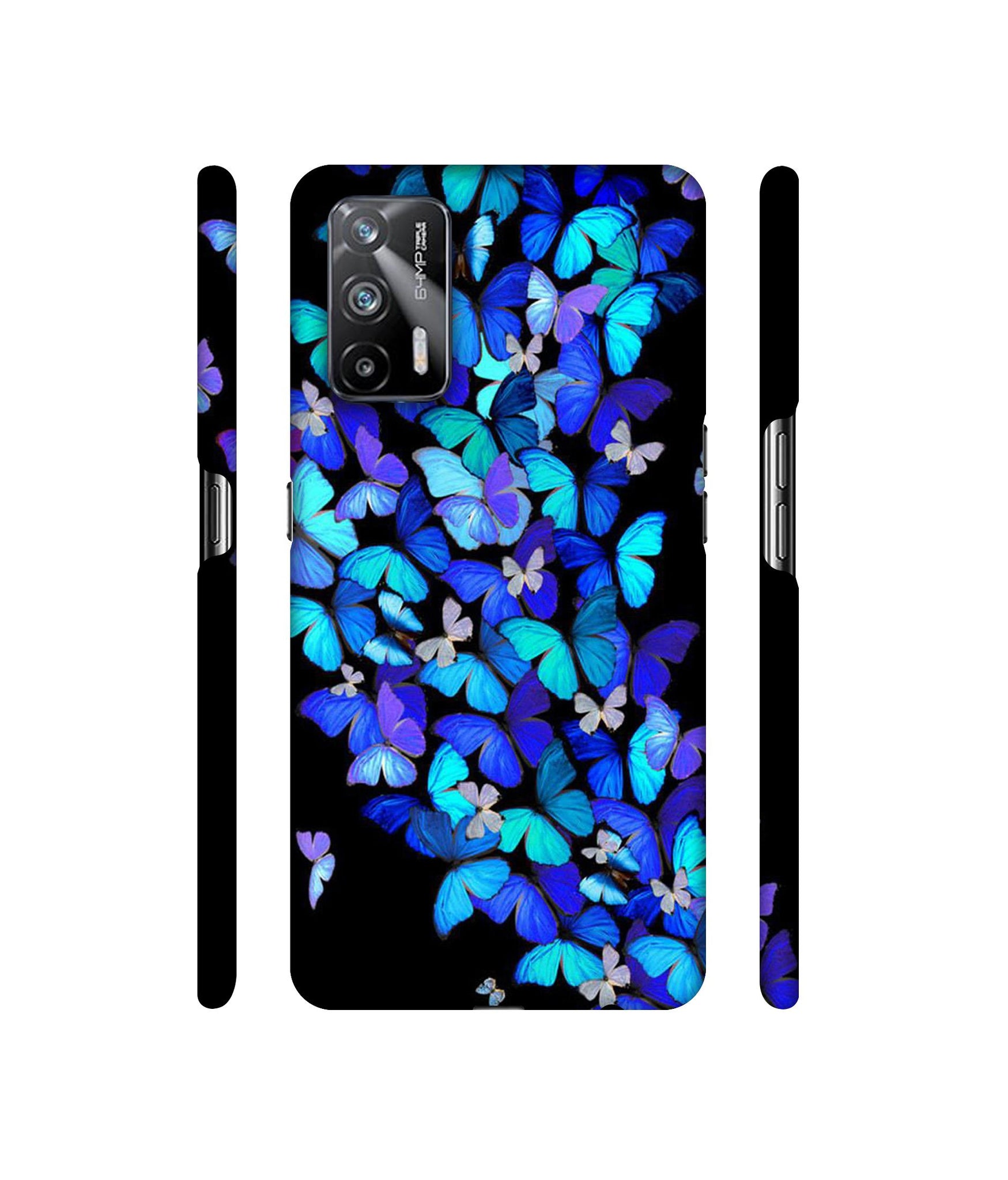 Butterfly Pattern Designer Hard Back Cover for Realme X7 Max 5G / Realme GT 5G