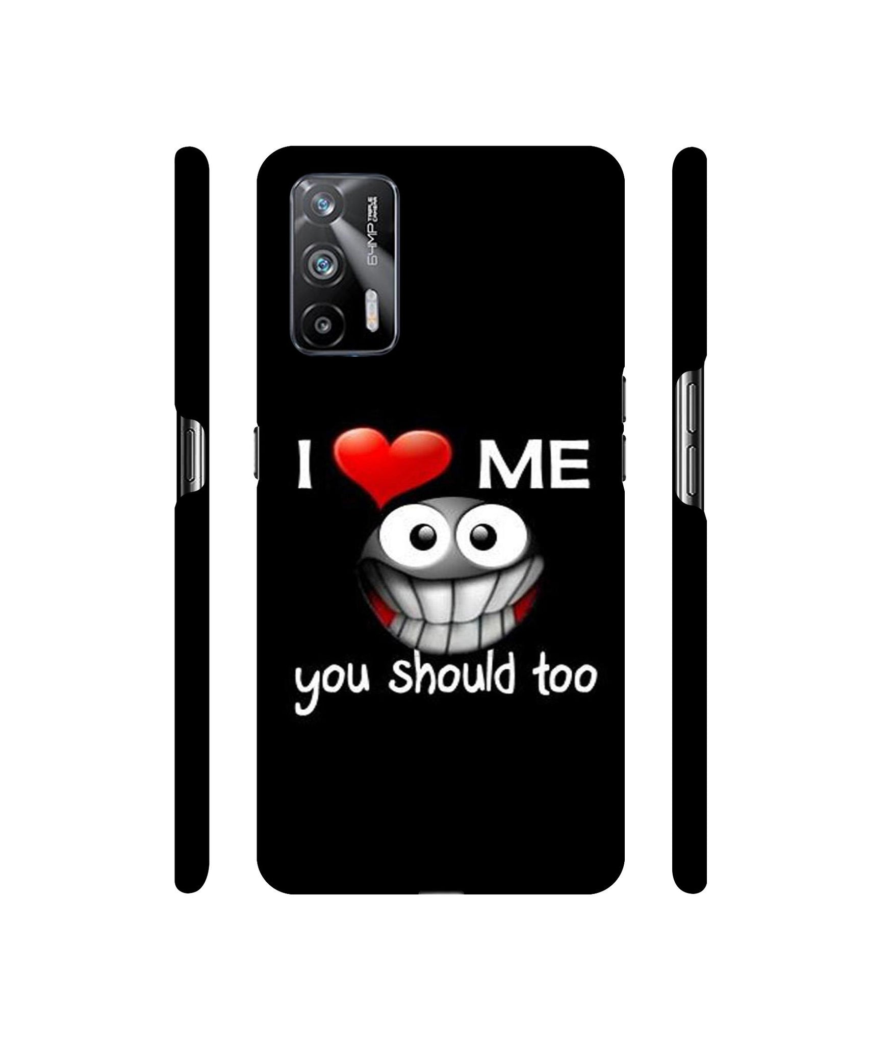 I Love Me Quotes Designer Hard Back Cover for Realme X7 Max 5G / Realme GT 5G