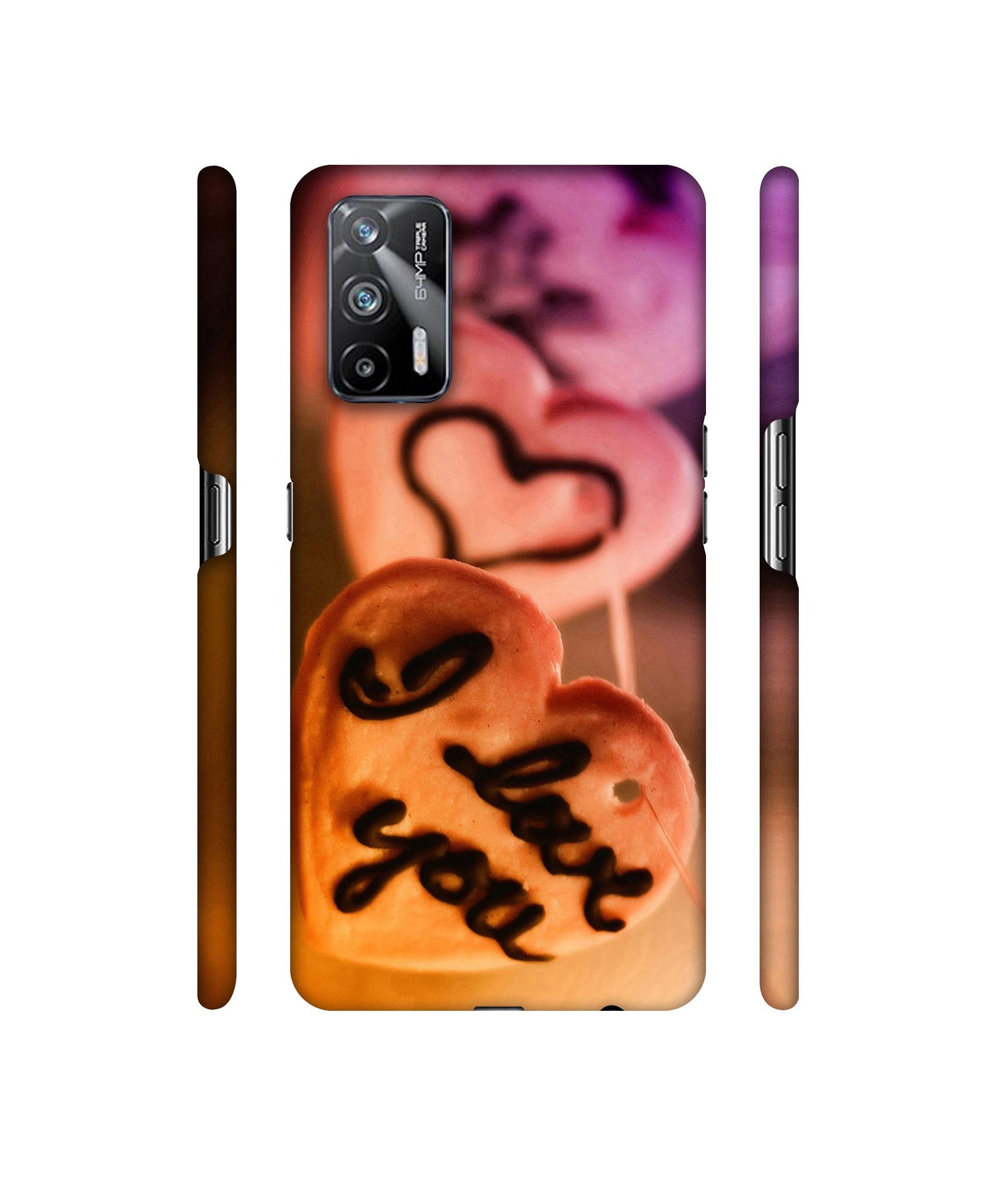 I Love you Designer Hard Back Cover for Realme X7 Max 5G / Realme GT 5G
