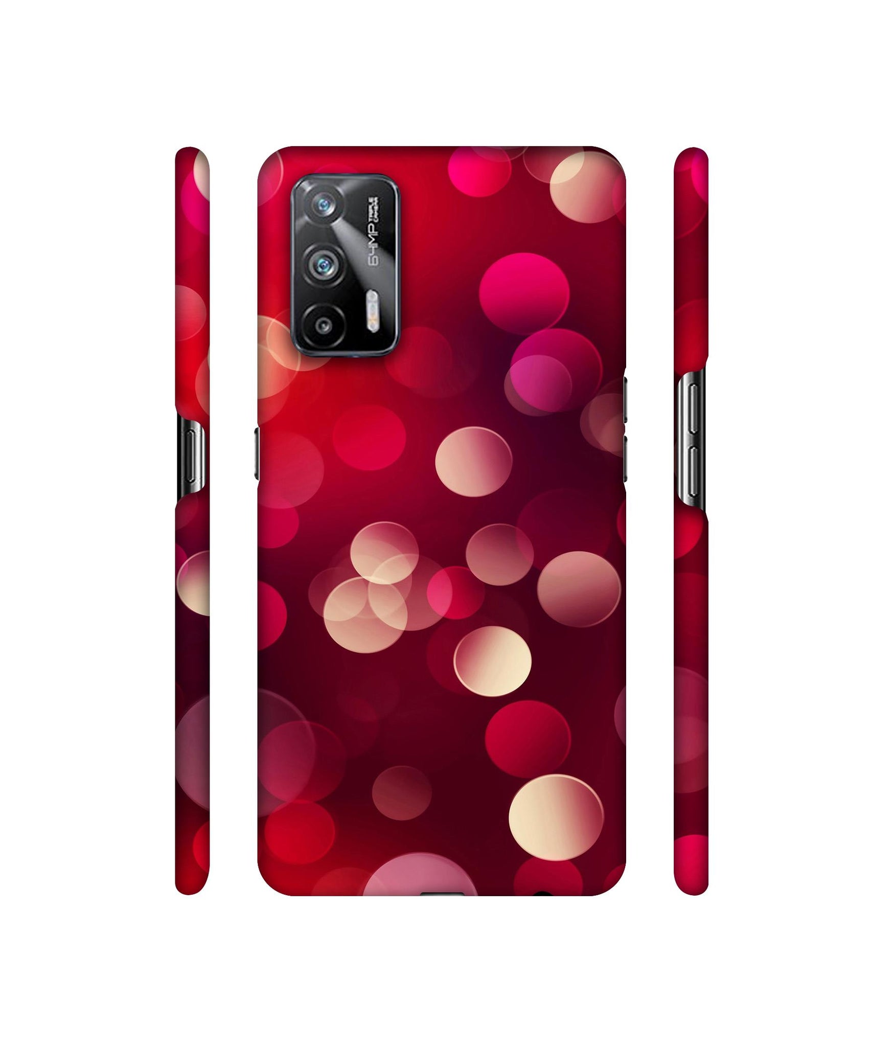 3D Circles Designer Hard Back Cover for Realme X7 Max 5G / Realme GT 5G