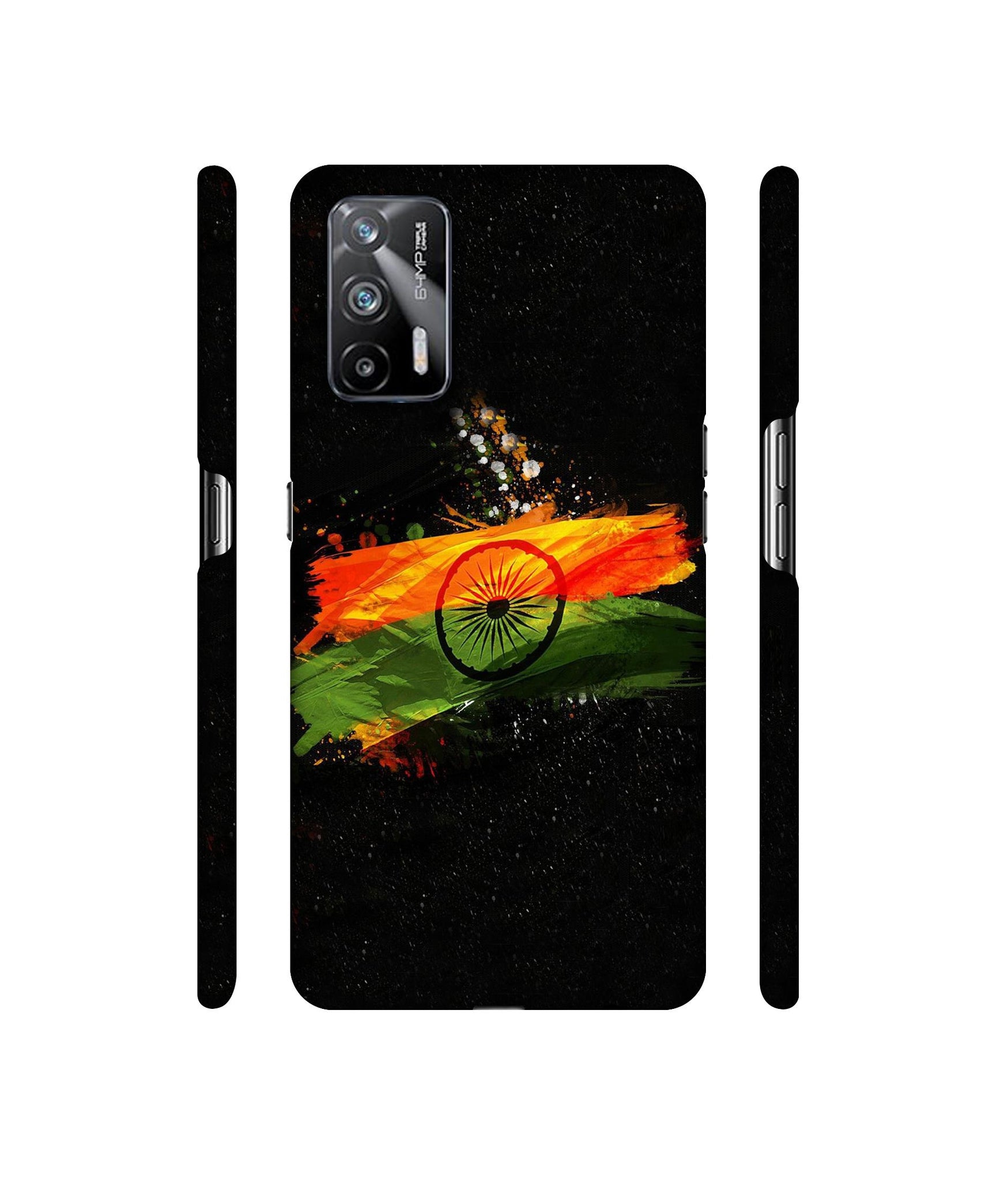 Indian Flag Designer Hard Back Cover for Realme X7 Max 5G / Realme GT 5G