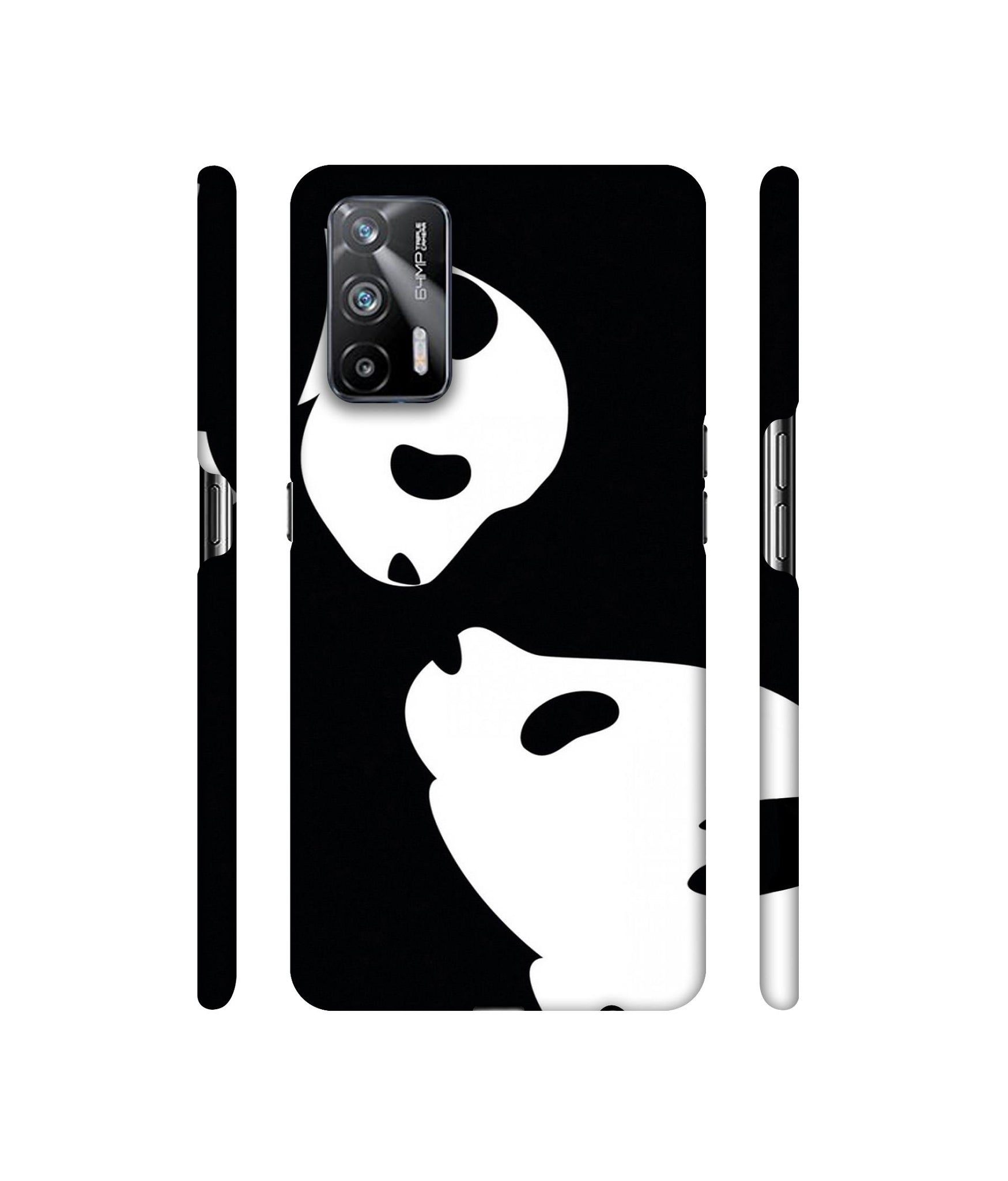 Panda Drawing Designer Hard Back Cover for Realme X7 Max 5G / Realme GT 5G
