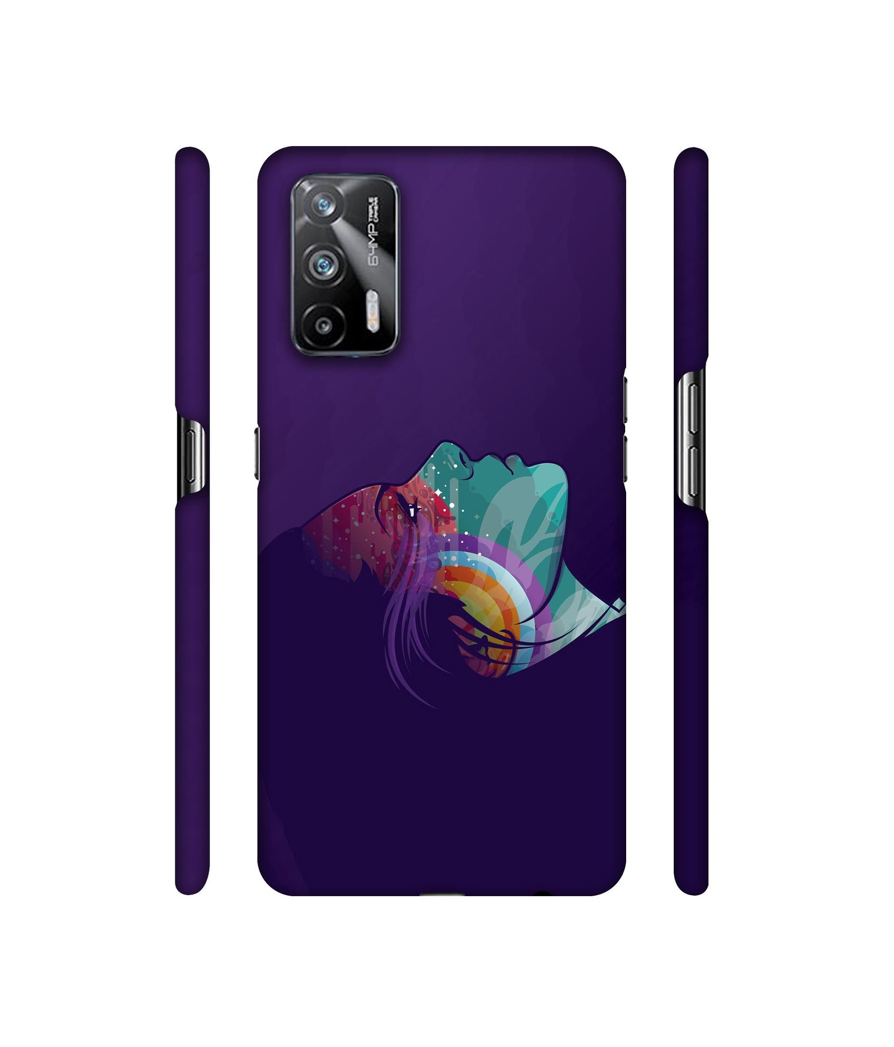 Vector Girl Designer Hard Back Cover for Realme X7 Max 5G / Realme GT 5G