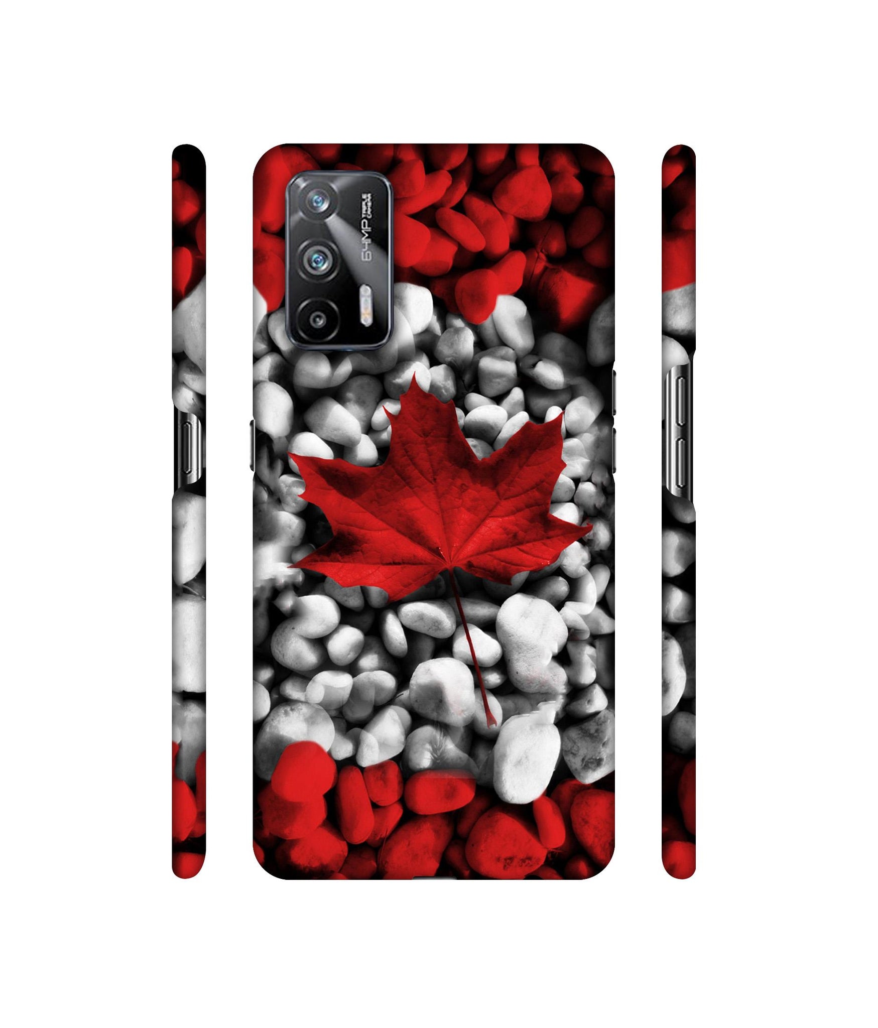 Canada Leaves Flag Designer Hard Back Cover for Realme X7 Max 5G / Realme GT 5G