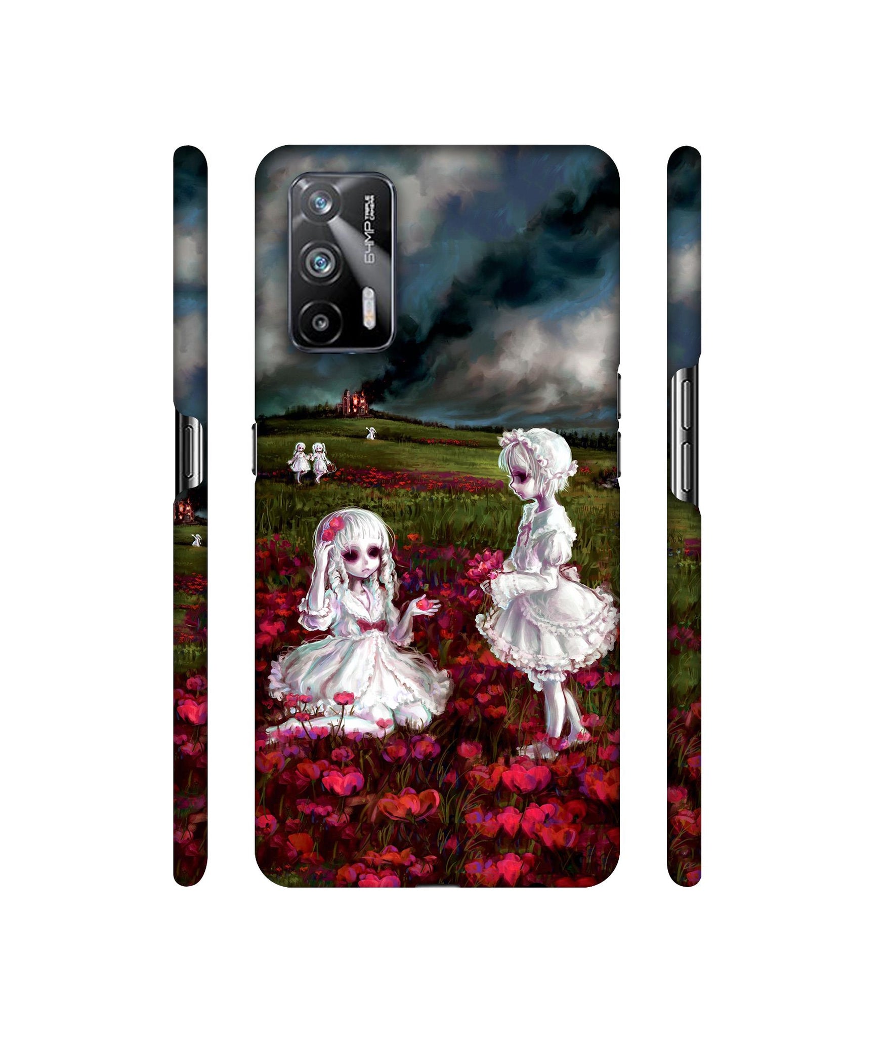 Vampires Girls Designer Hard Back Cover for Realme X7 Max 5G / Realme GT 5G