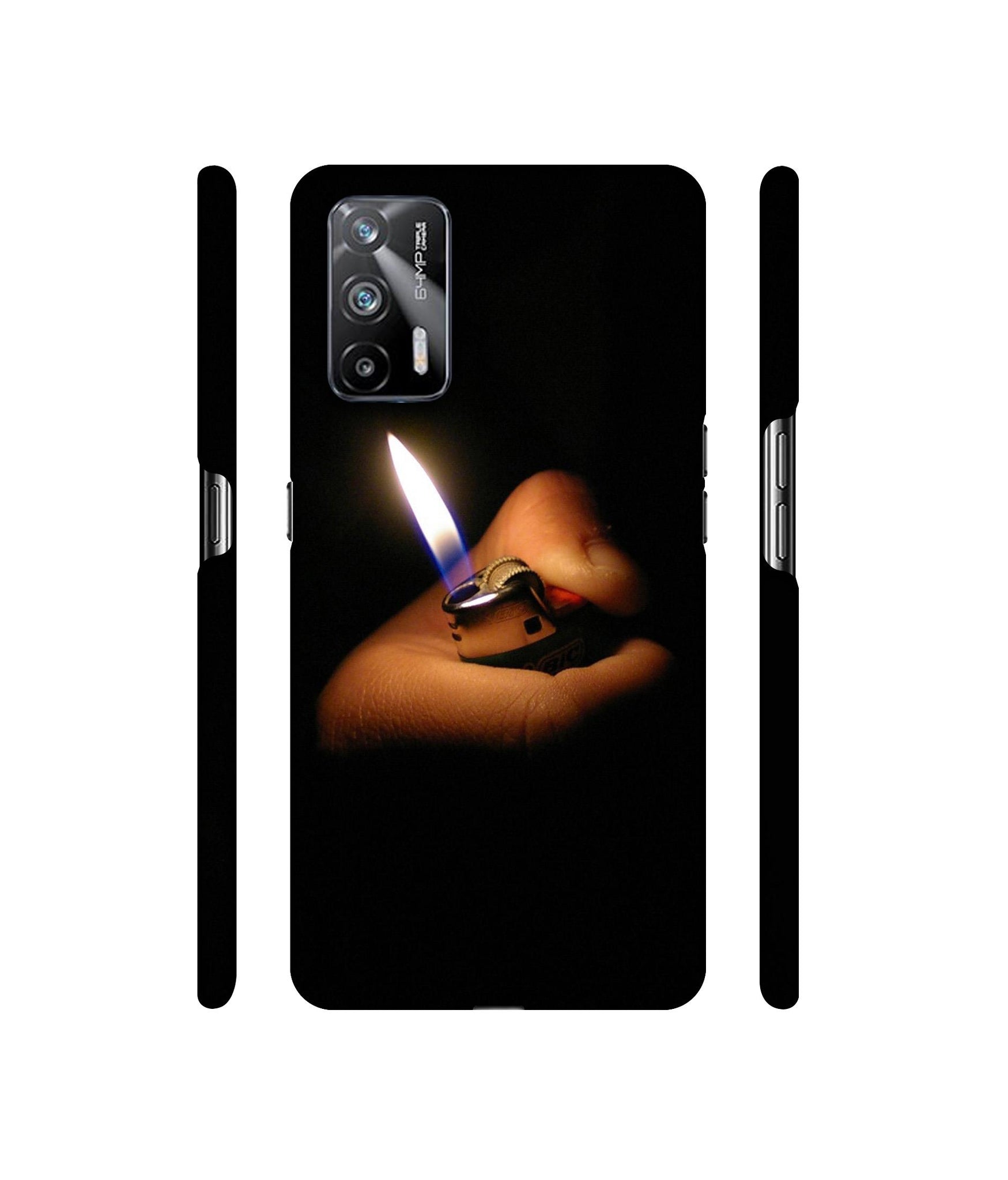 Lighter Flames Designer Hard Back Cover for Realme X7 Max 5G / Realme GT 5G