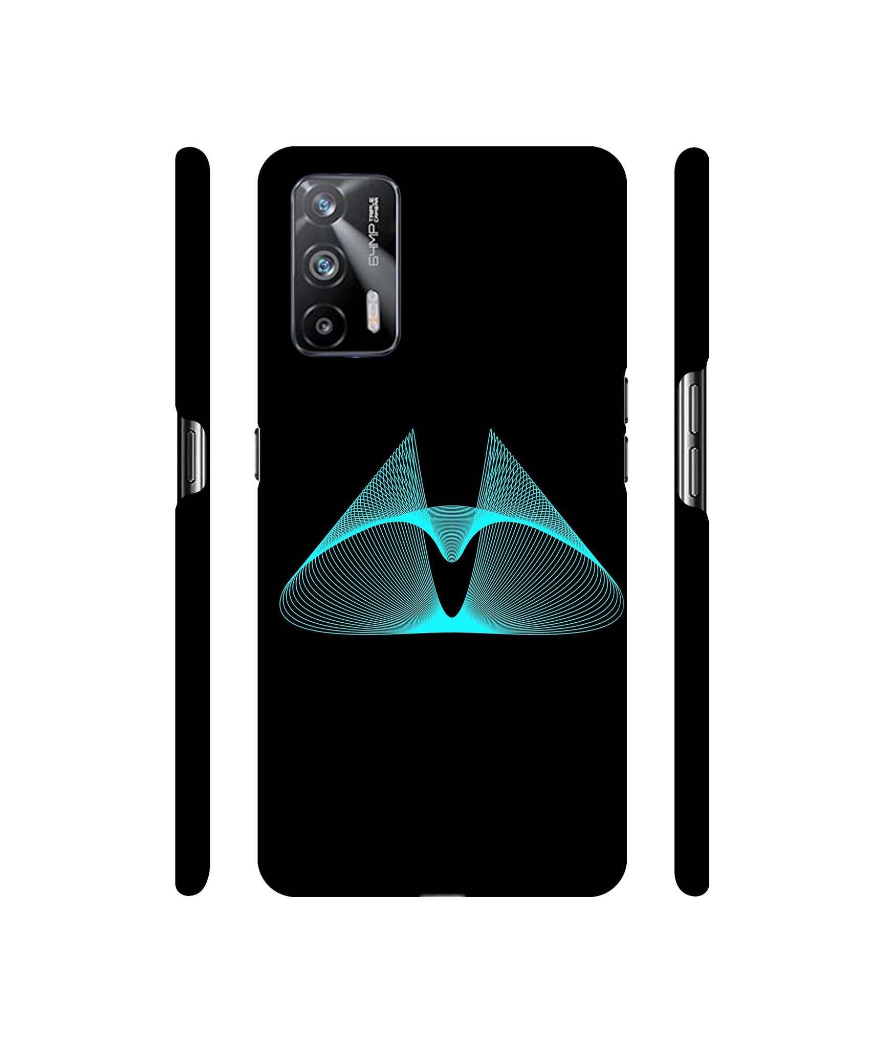 Mesh Shape Glitter Designer Hard Back Cover for Realme X7 Max 5G / Realme GT 5G