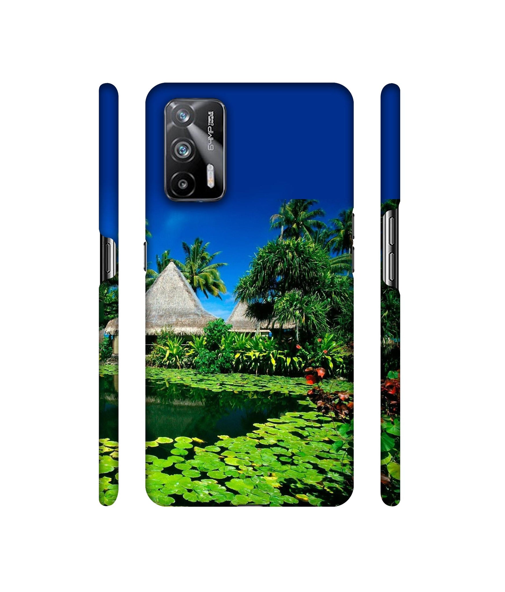 Tropics Water Designer Hard Back Cover for Realme X7 Max 5G / Realme GT 5G