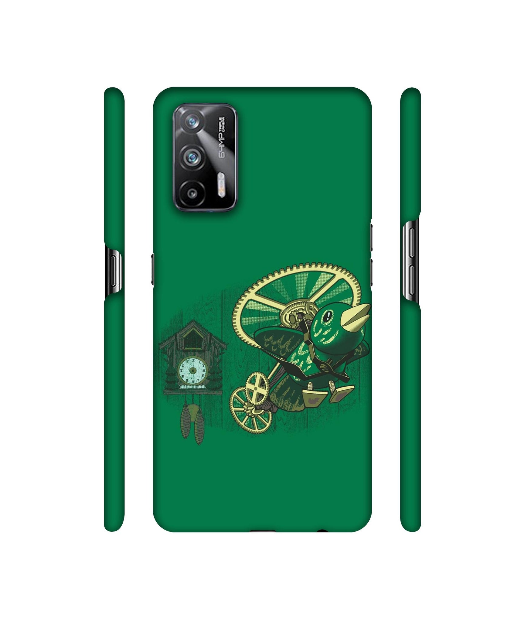 Clock Bird Designer Hard Back Cover for Realme X7 Max 5G / Realme GT 5G