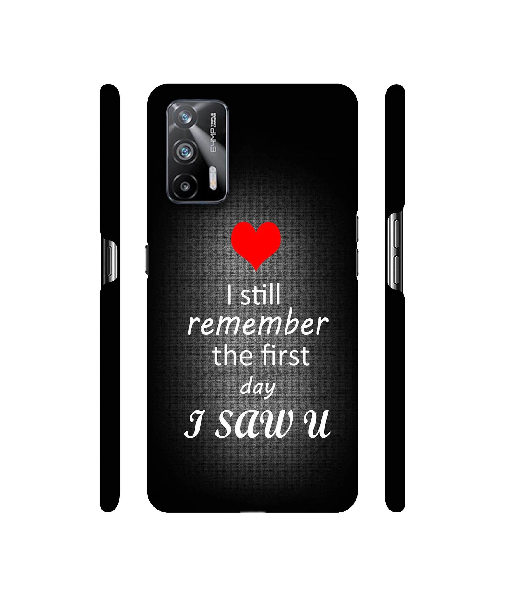 I Saw You Heart Designer Hard Back Cover for Realme X7 Max 5G / Realme GT 5G