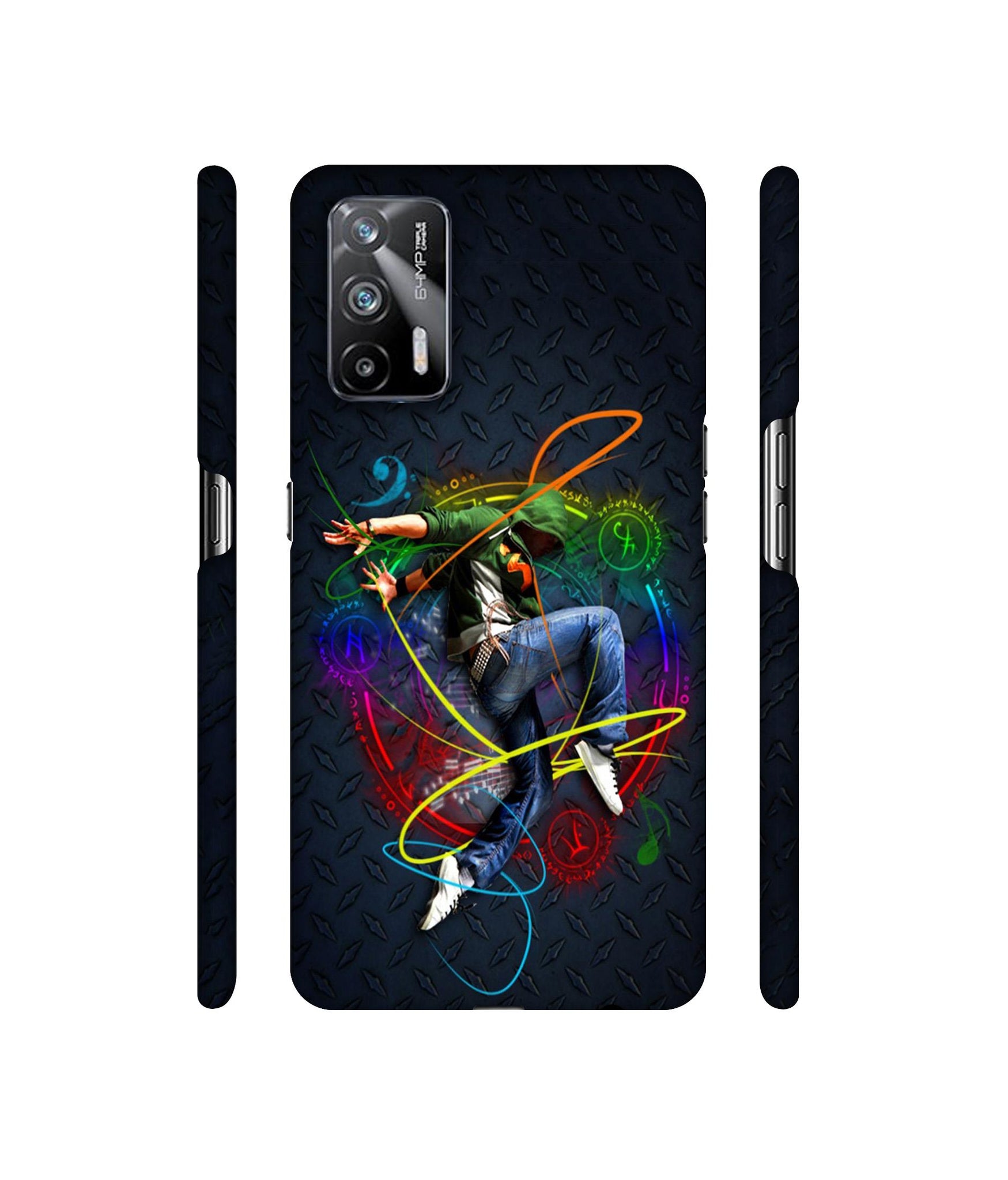 Boy With Music Designer Hard Back Cover for Realme X7 Max 5G / Realme GT 5G