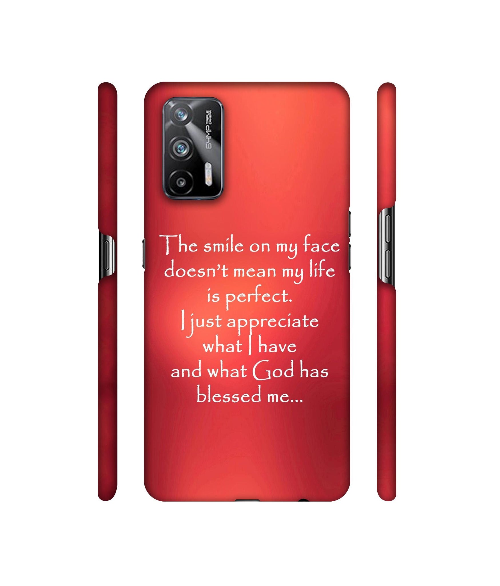 Quotes On Life Designer Hard Back Cover for Realme X7 Max 5G / Realme GT 5G