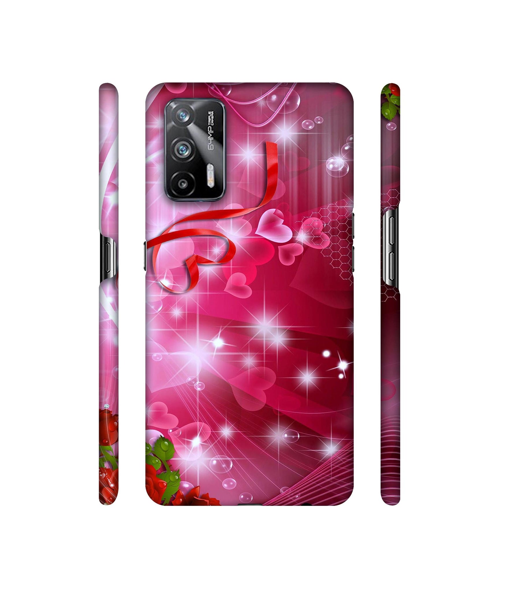 Love Designer Hard Back Cover for Realme X7 Max 5G / Realme GT 5G
