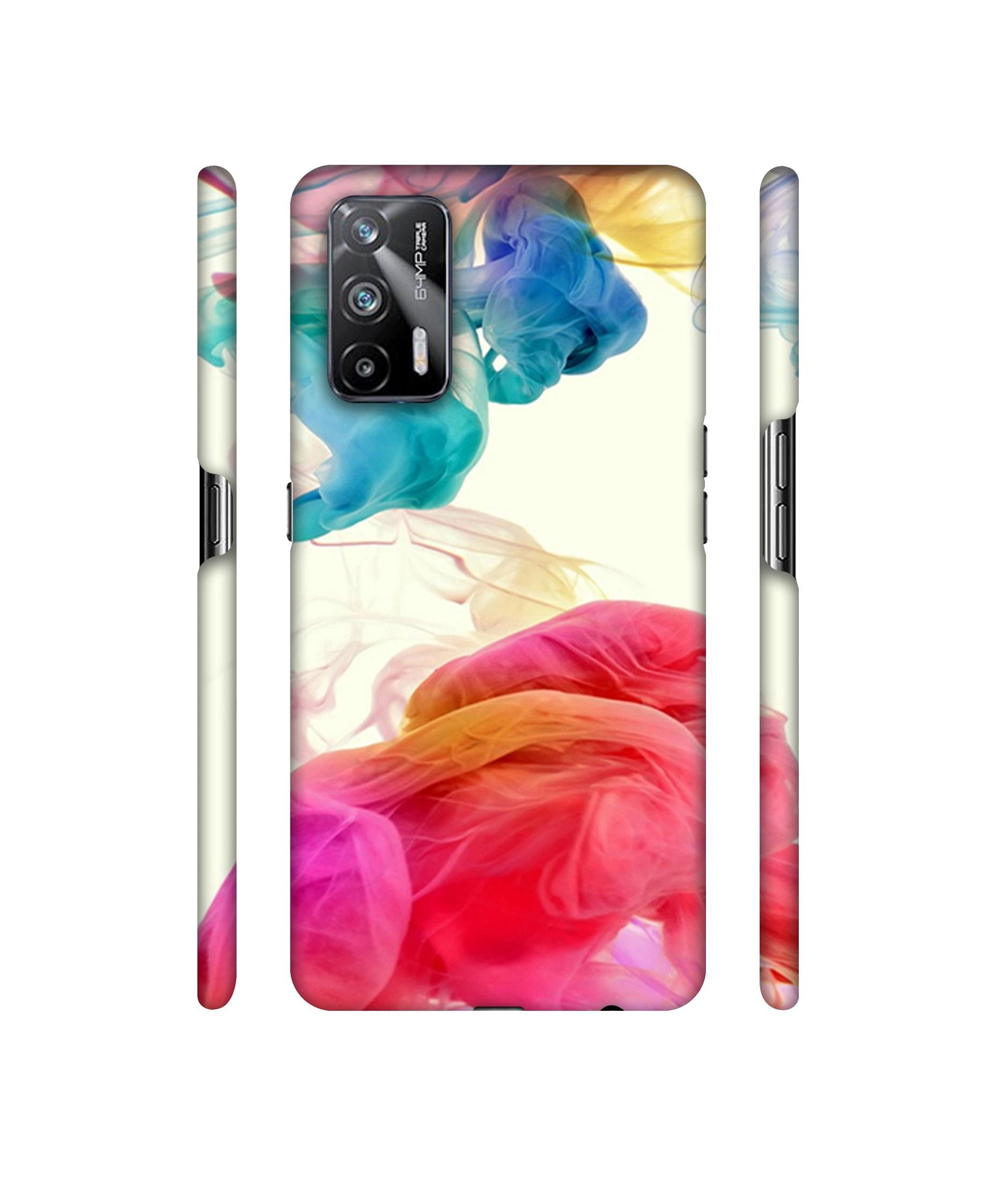 Colored Smoke Designer Hard Back Cover for Realme X7 Max 5G / Realme GT 5G