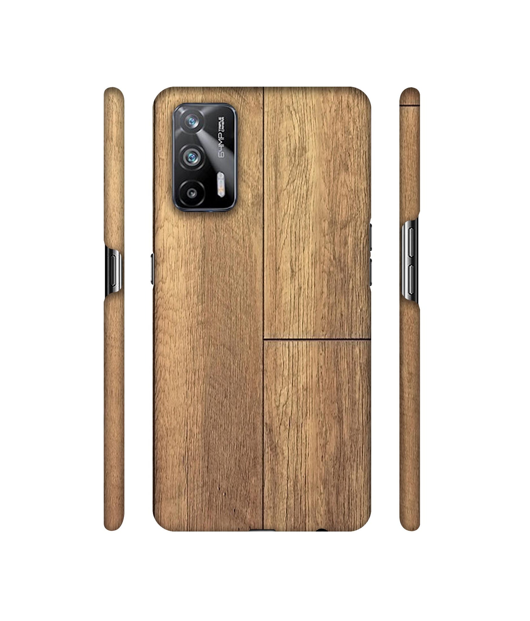 Wood Stretcher Designer Hard Back Cover for Realme X7 Max 5G / Realme GT 5G