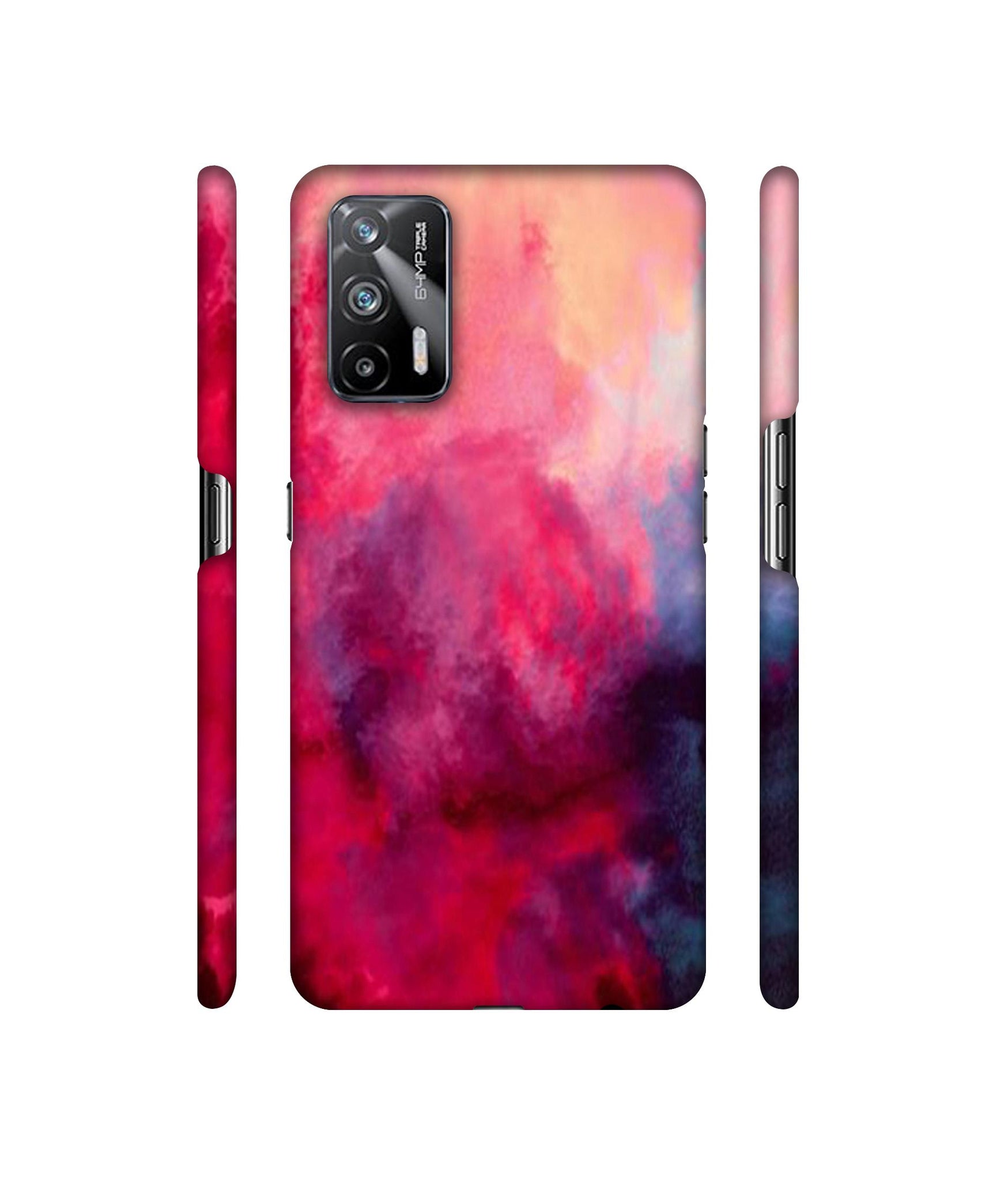 Holi Color Designer Hard Back Cover for Realme X7 Max 5G / Realme GT 5G