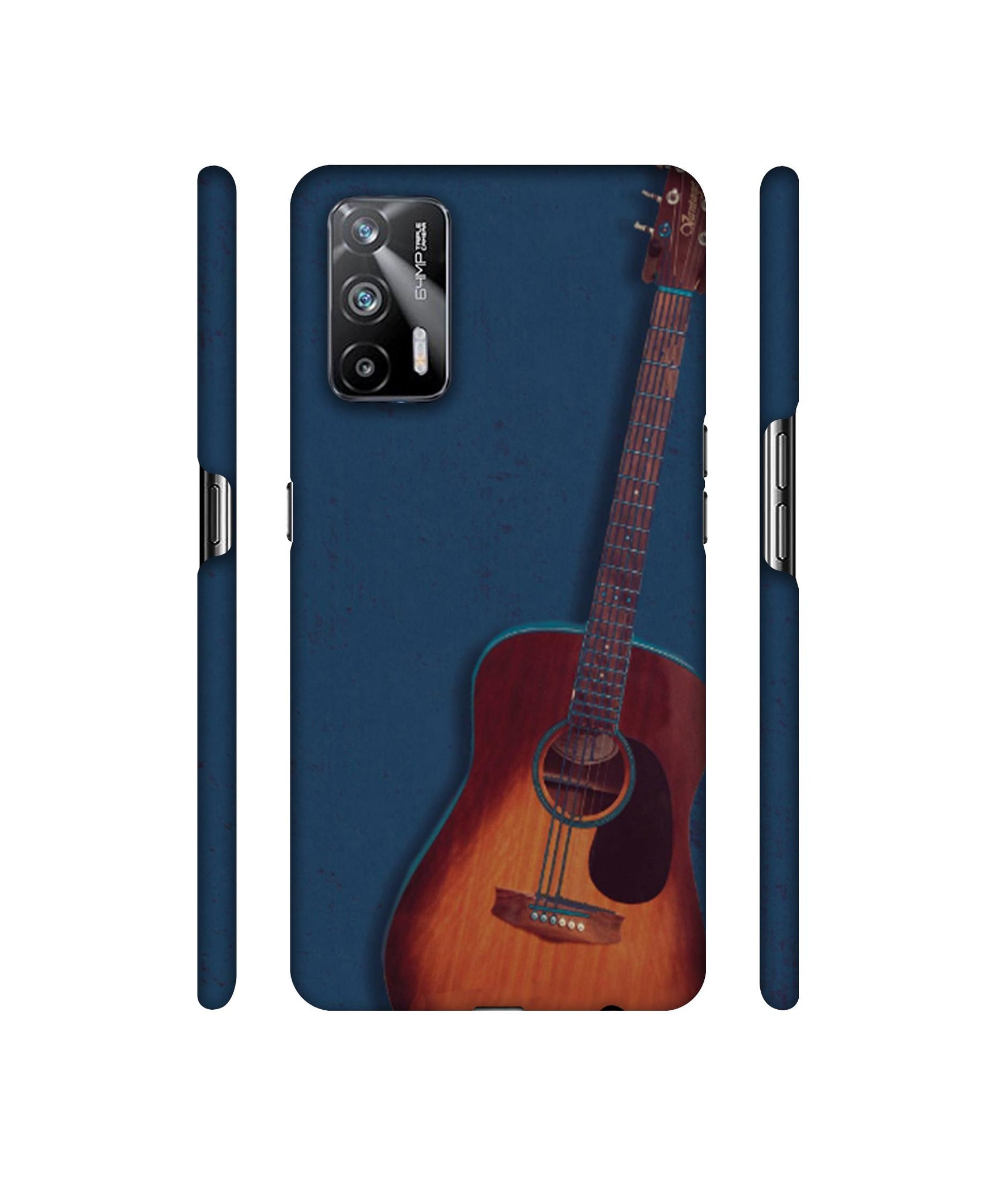 Guitar Designer Hard Back Cover for Realme X7 Max 5G / Realme GT 5G