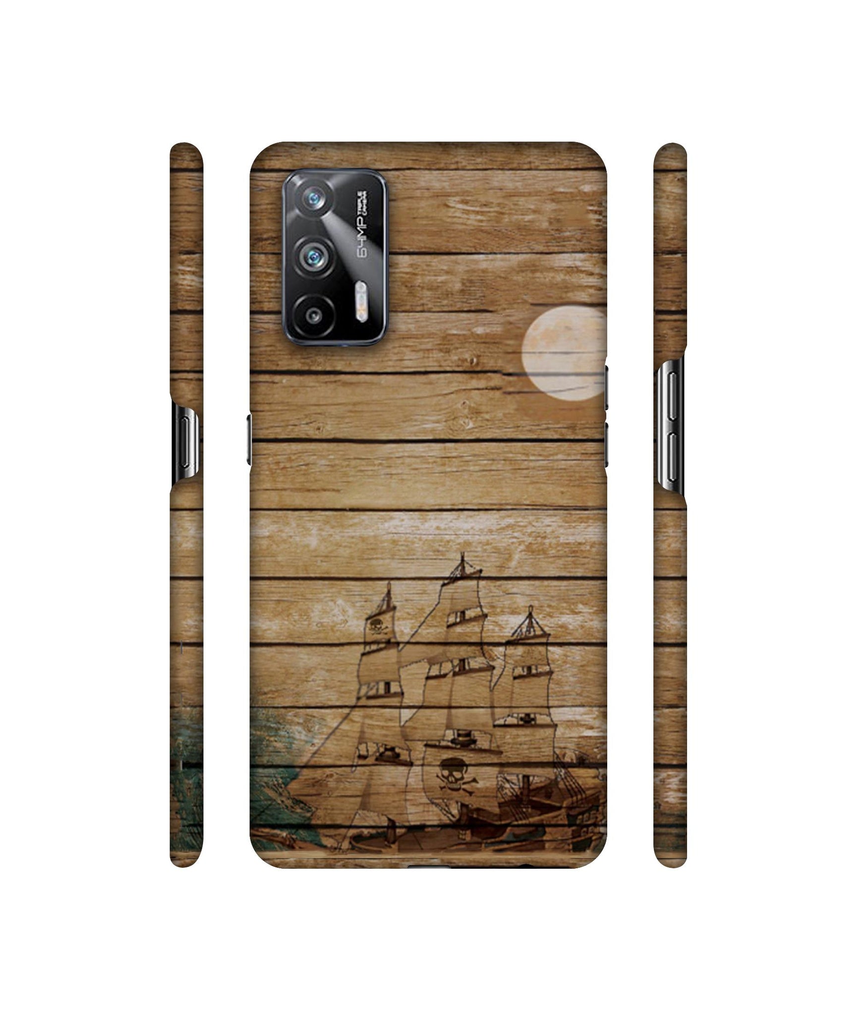 Wooden Pattern Designer Hard Back Cover for Realme X7 Max 5G / Realme GT 5G