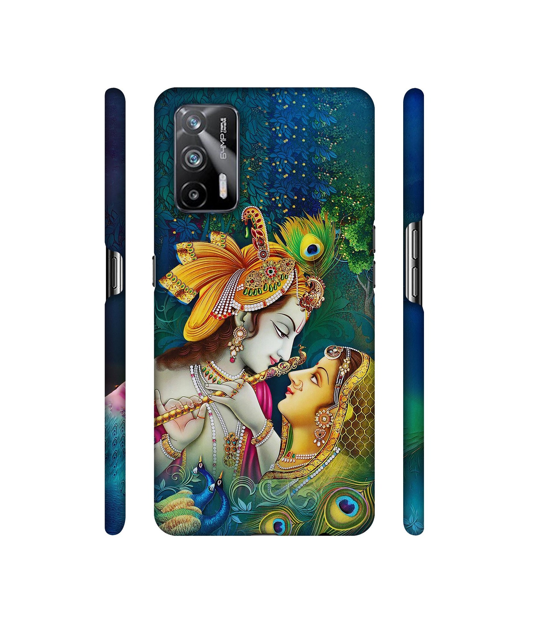 Radha Kishan Love Designer Hard Back Cover for Realme X7 Max 5G / Realme GT 5G