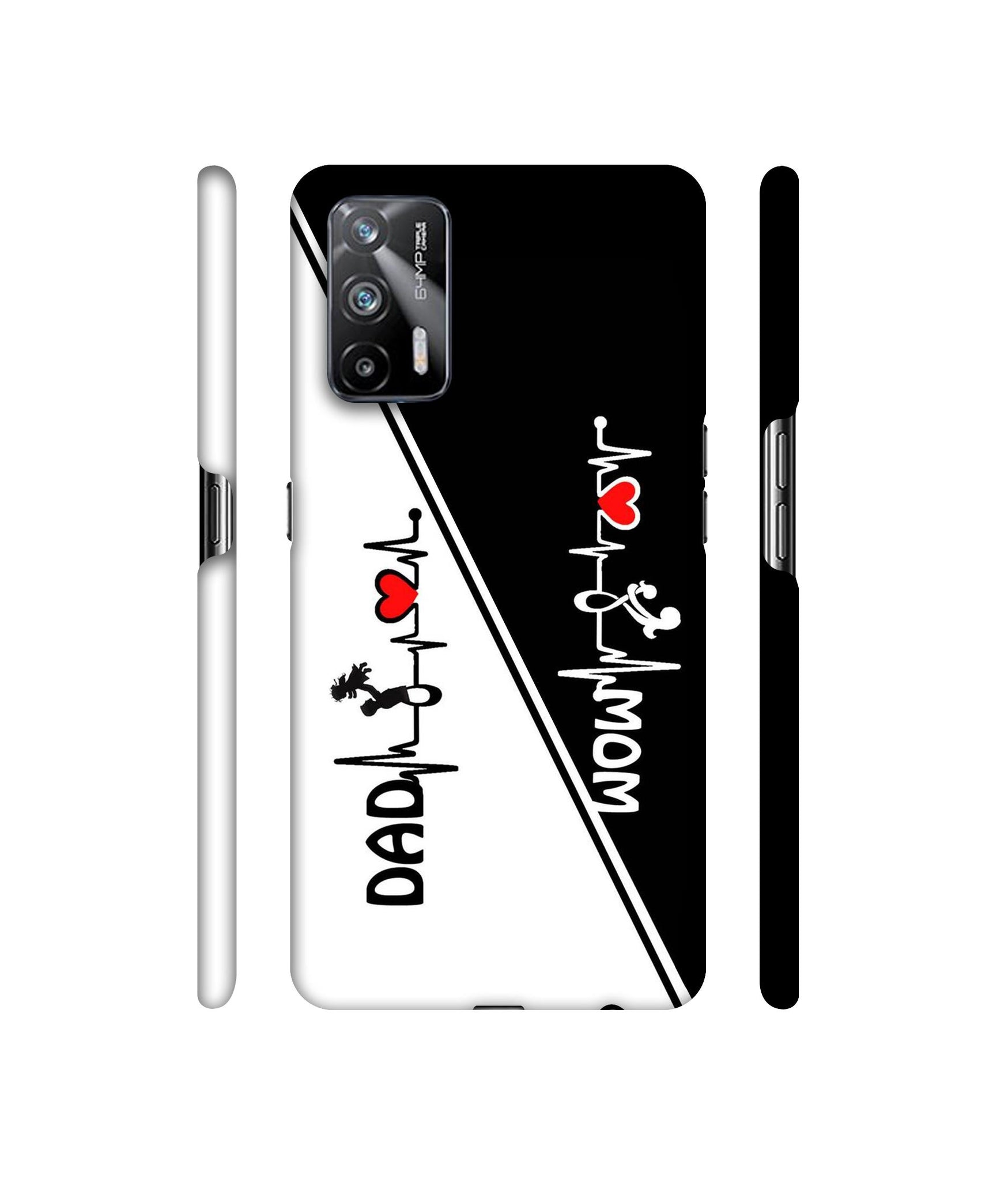 Mom and Dad Lover Designer Hard Back Cover for Realme X7 Max 5G / Realme GT 5G