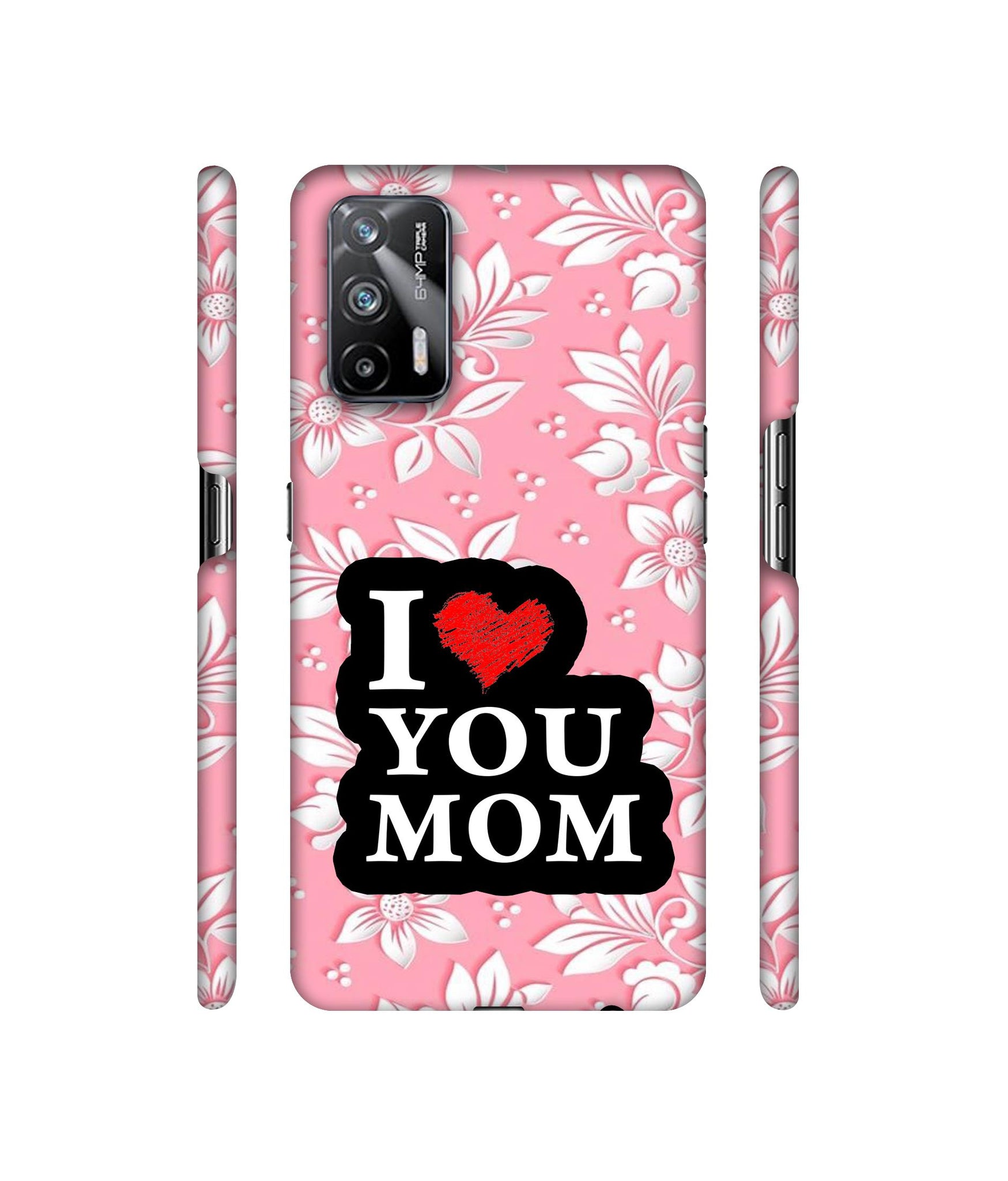 I Love Mom Designer Hard Back Cover for Realme X7 Max 5G / Realme GT 5G