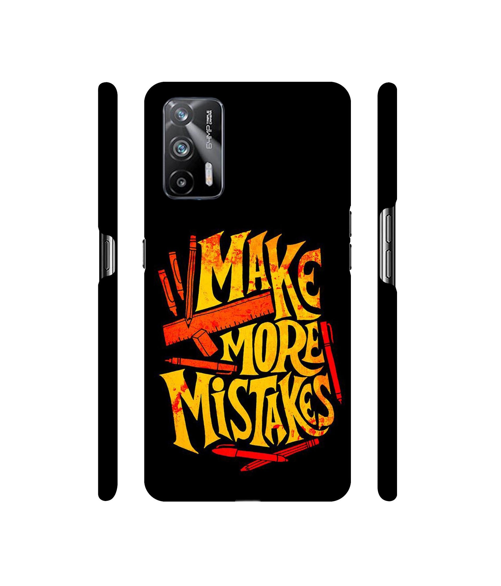 Make More Mistakes Designer Hard Back Cover for Realme X7 Max 5G / Realme GT 5G