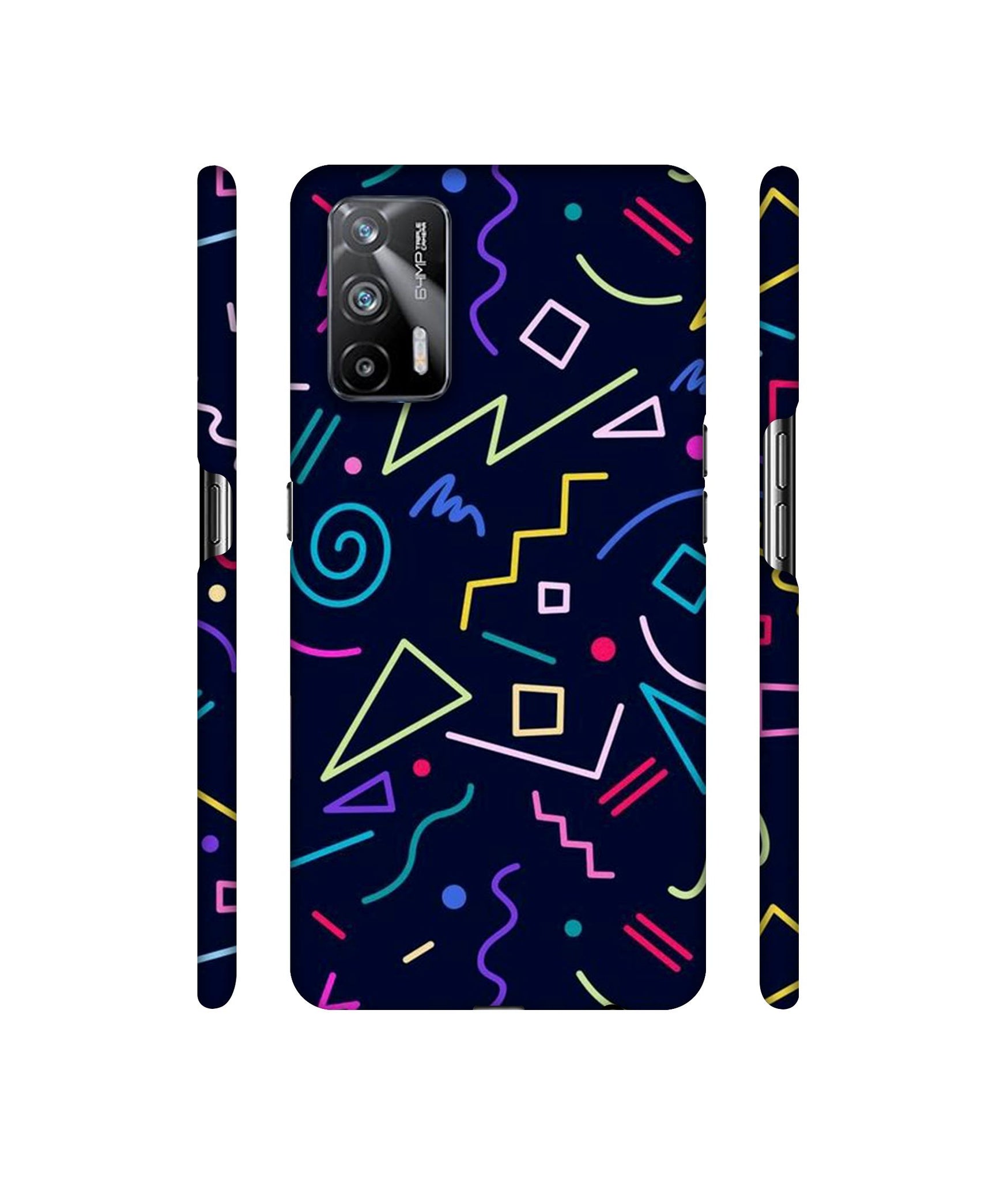 Sings Illustrator Designer Hard Back Cover for Realme X7 Max 5G / Realme GT 5G