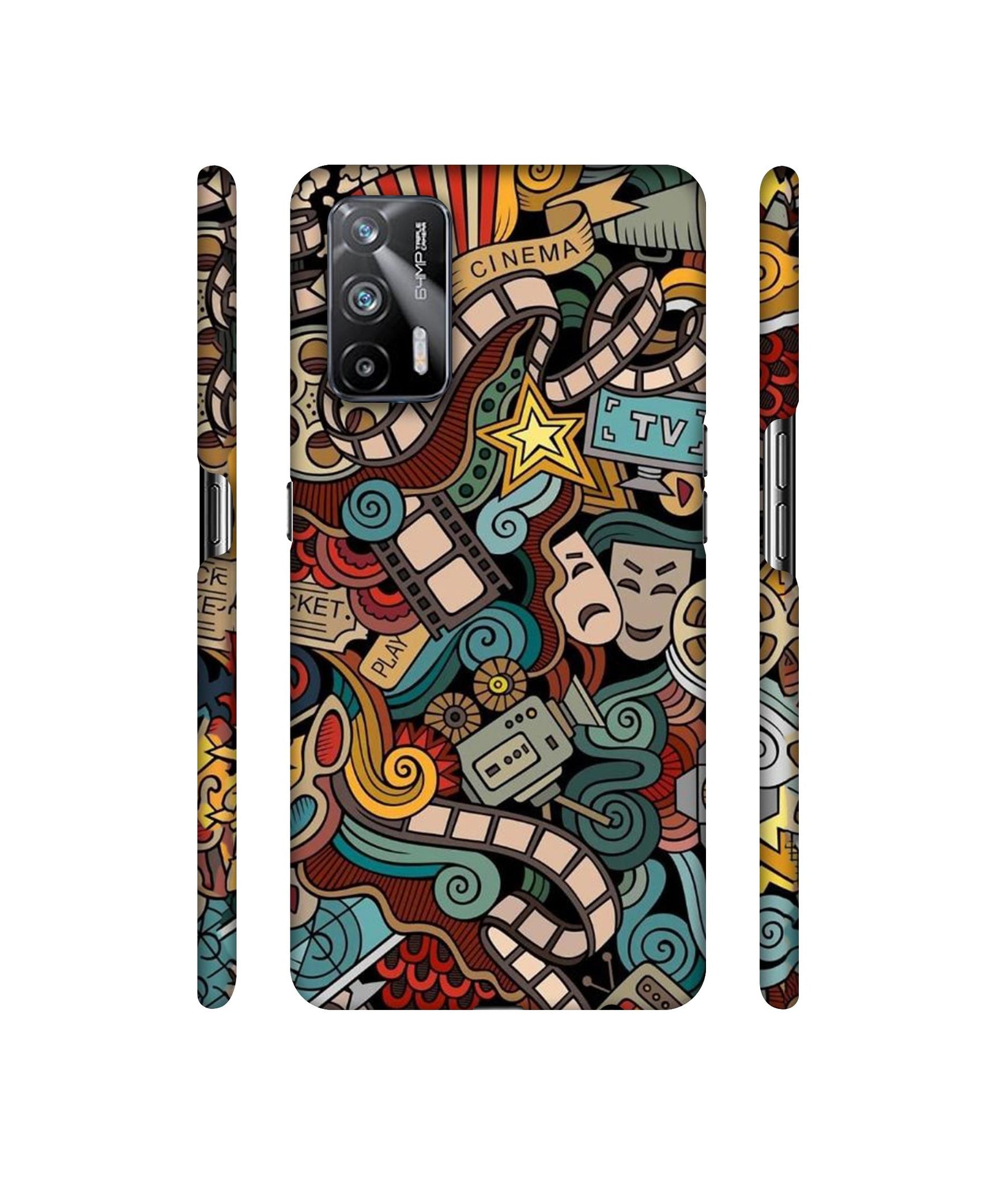 Movies Designer Hard Back Cover for Realme X7 Max 5G / Realme GT 5G