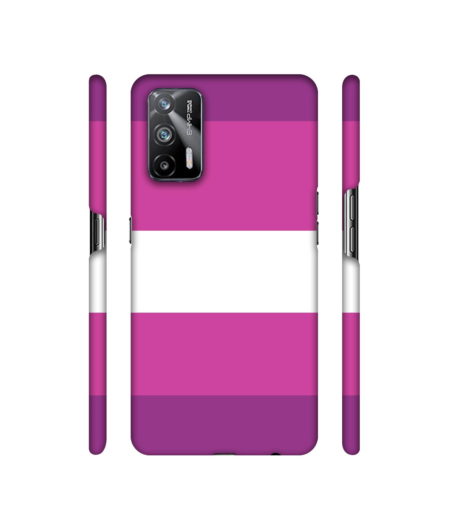Purple Shade Straps Designer Hard Back Cover for Realme X7 Max 5G / Realme GT 5G