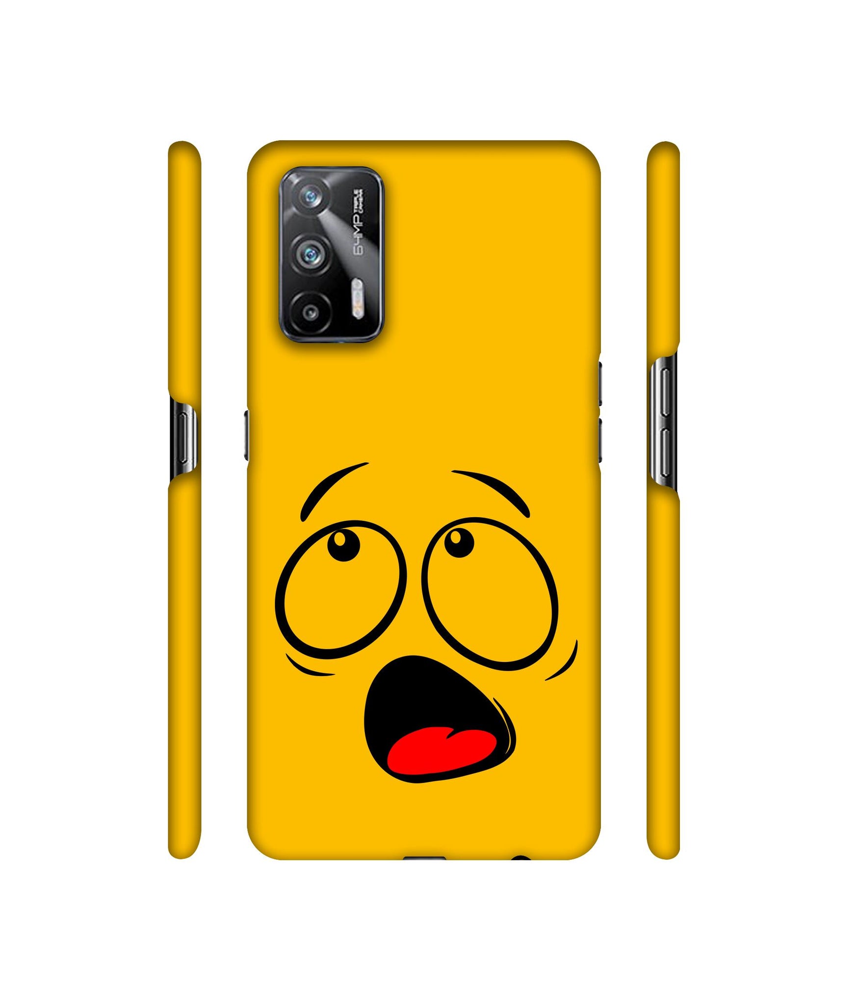 Scary Face Designer Hard Back Cover for Realme X7 Max 5G / Realme GT 5G
