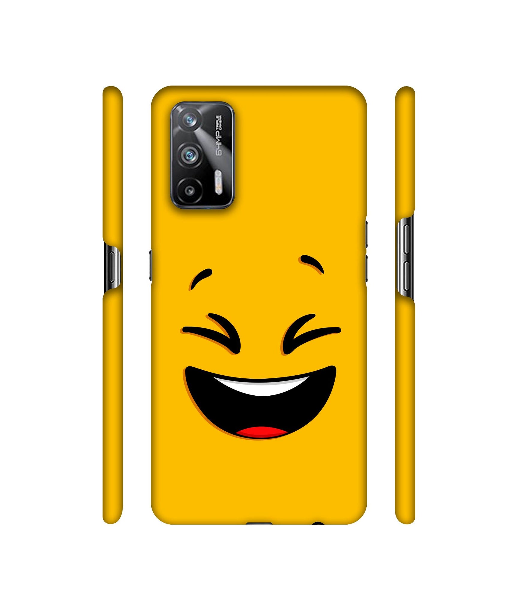 Smile Face Designer Hard Back Cover for Realme X7 Max 5G / Realme GT 5G