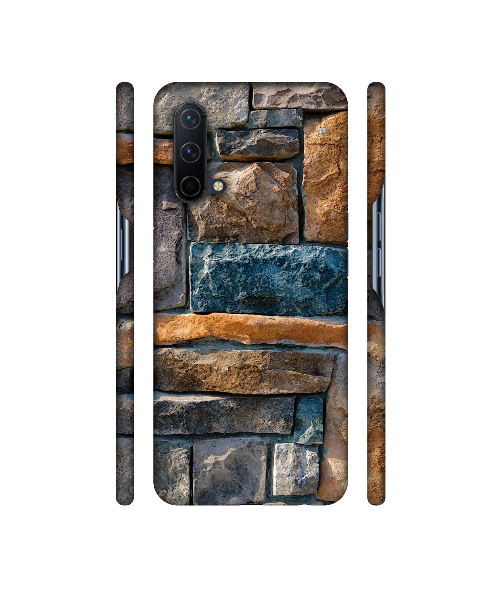 Decorative Stone Cladding Designer Hard Back Cover for OnePlus Nord CE 5G