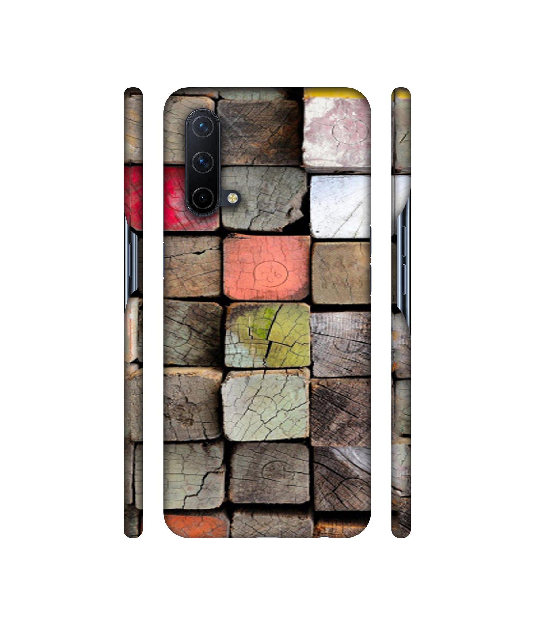 Wood Lumber Paint Designer Hard Back Cover for OnePlus Nord CE 5G