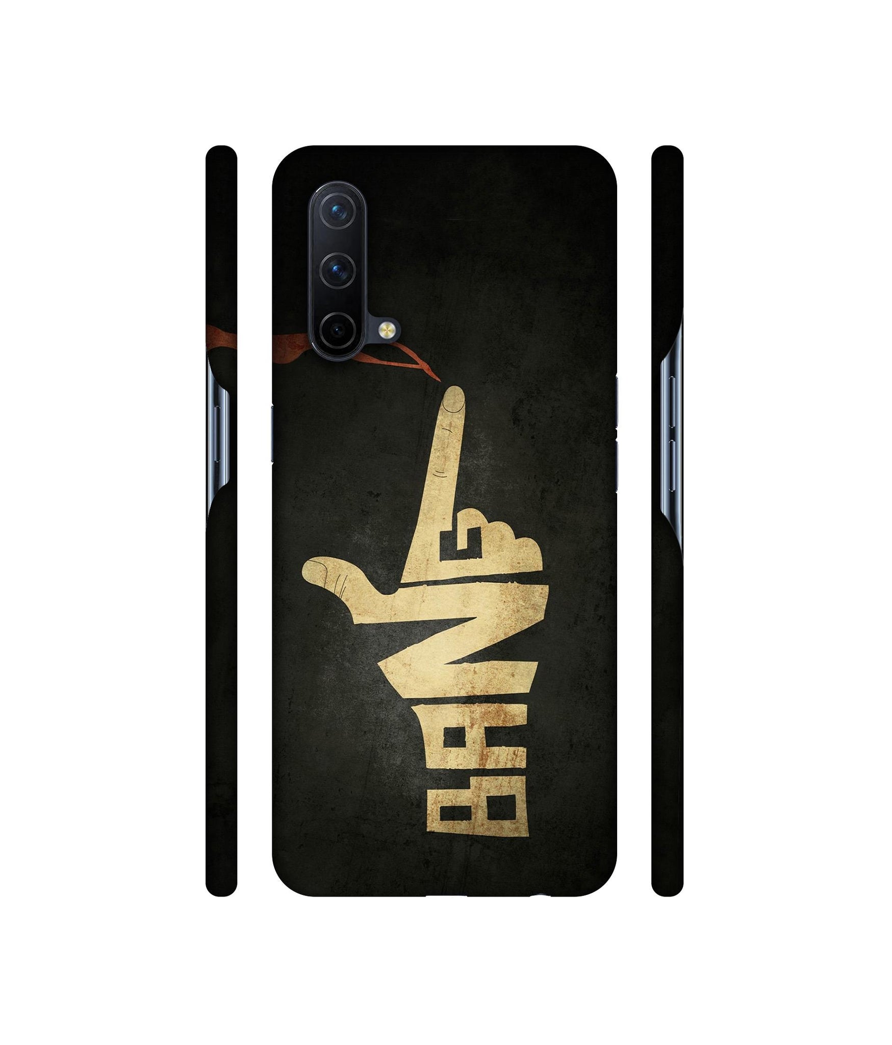 Pointing Designer Hard Back Cover for OnePlus Nord CE 5G