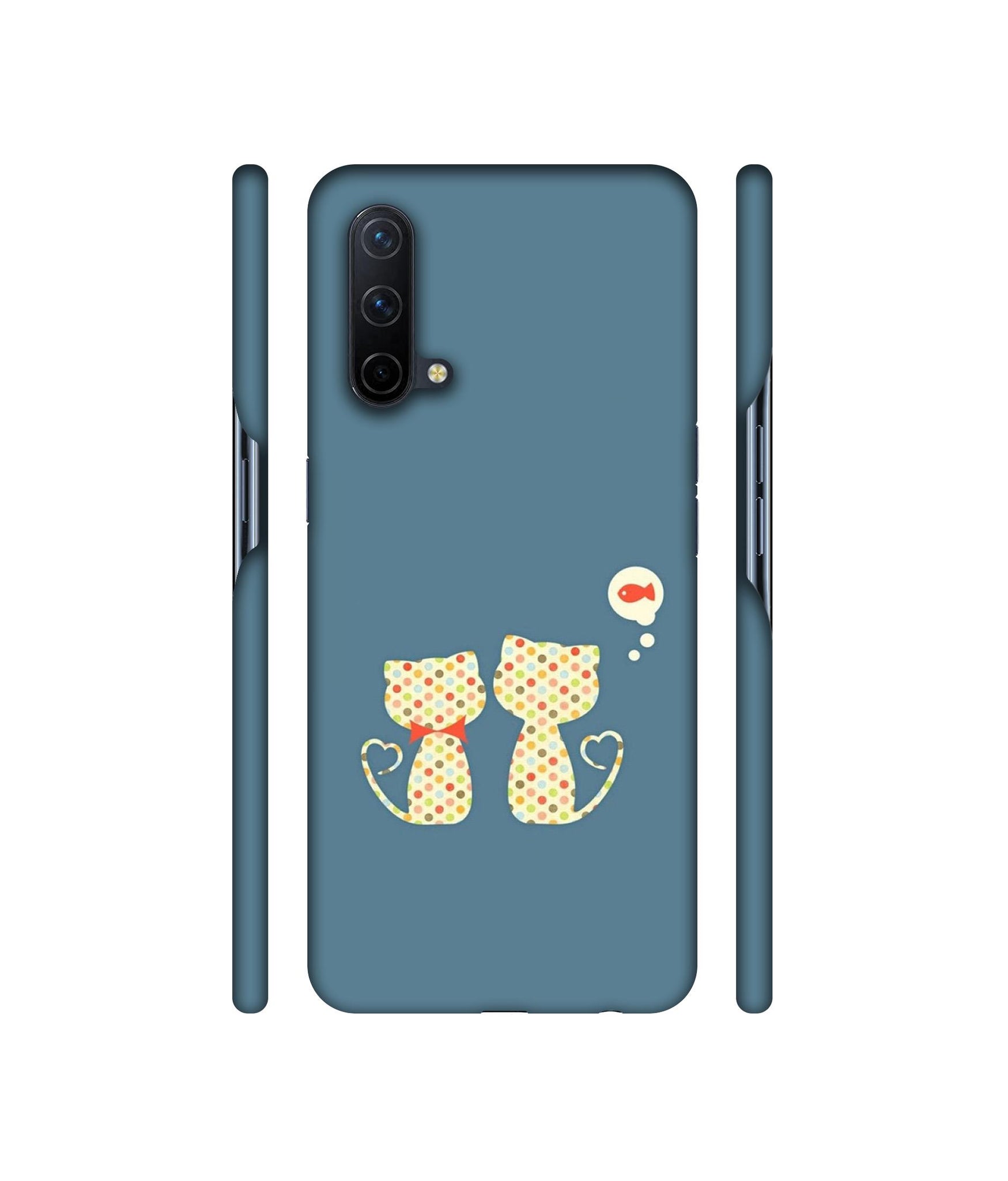 Fish On Mind Print Designer Hard Back Cover for OnePlus Nord CE 5G