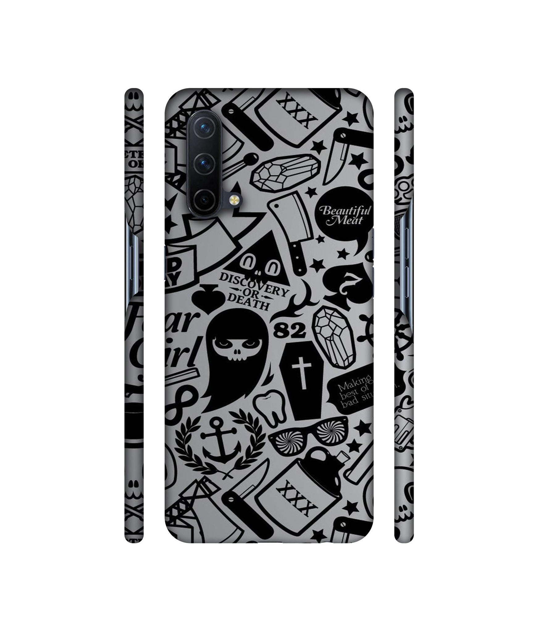 Discover Or Death Designer Hard Back Cover for OnePlus Nord CE 5G