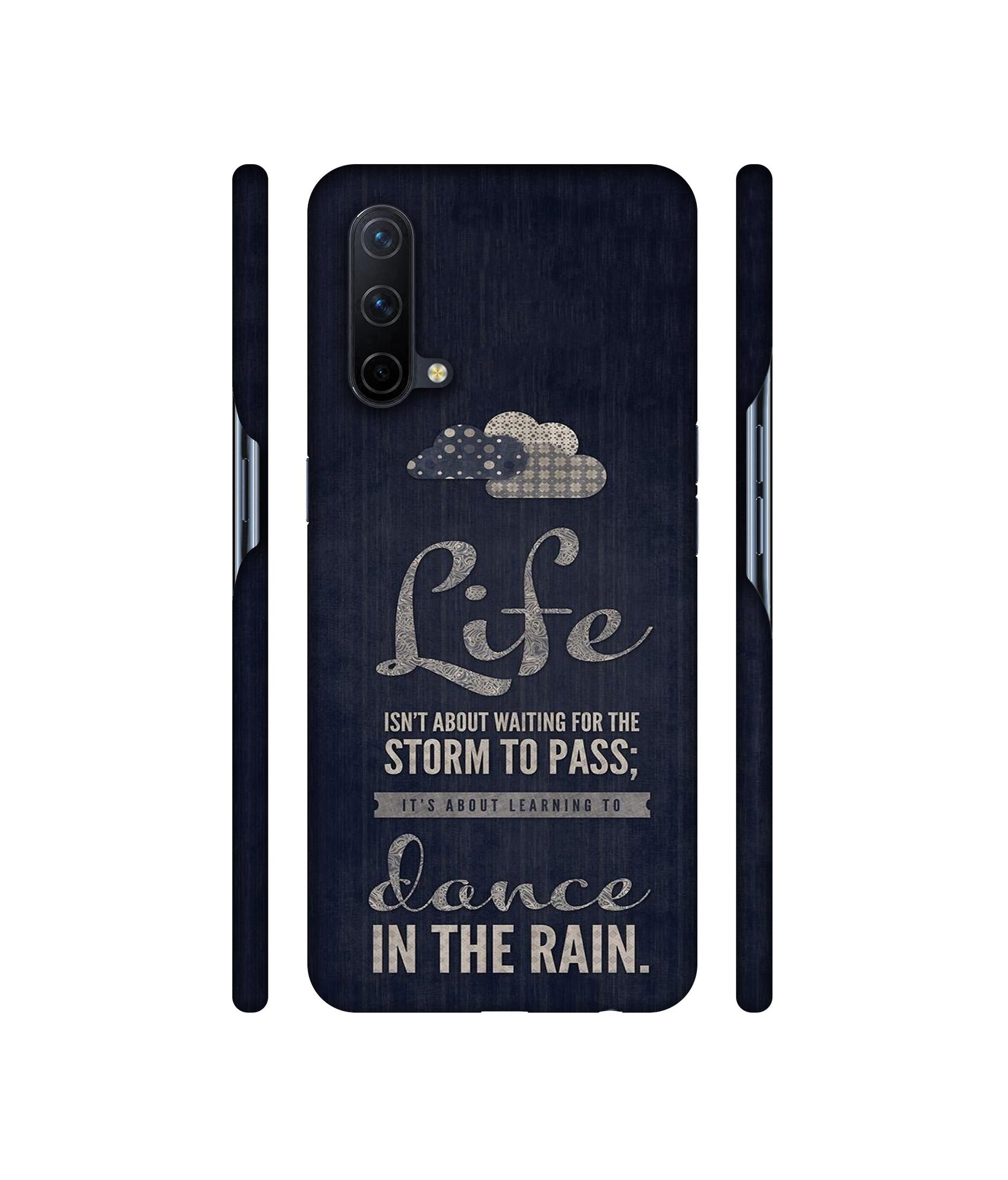 Life in The Rain Designer Hard Back Cover for OnePlus Nord CE 5G
