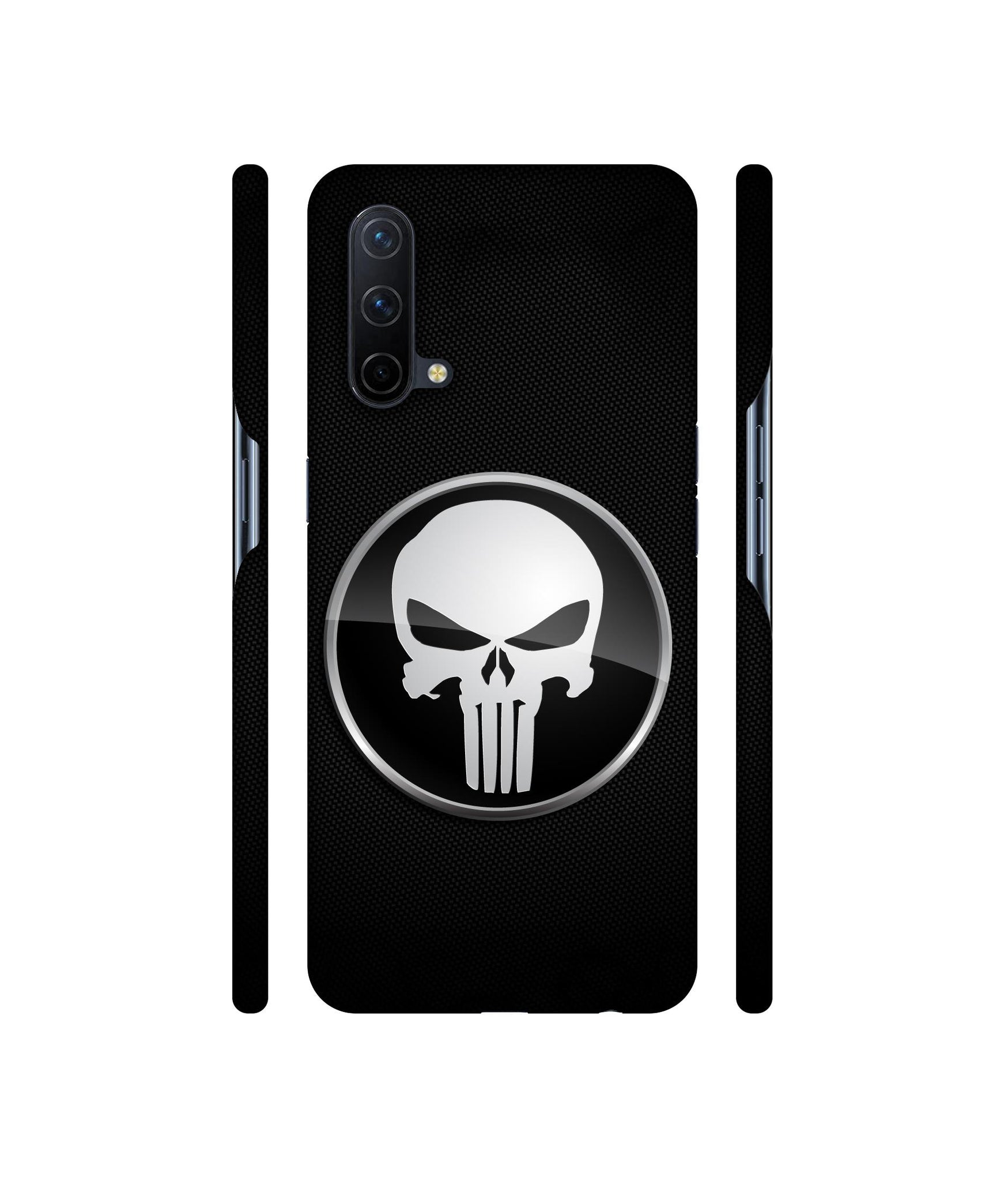 Skull Pattern Designer Hard Back Cover for OnePlus Nord CE 5G