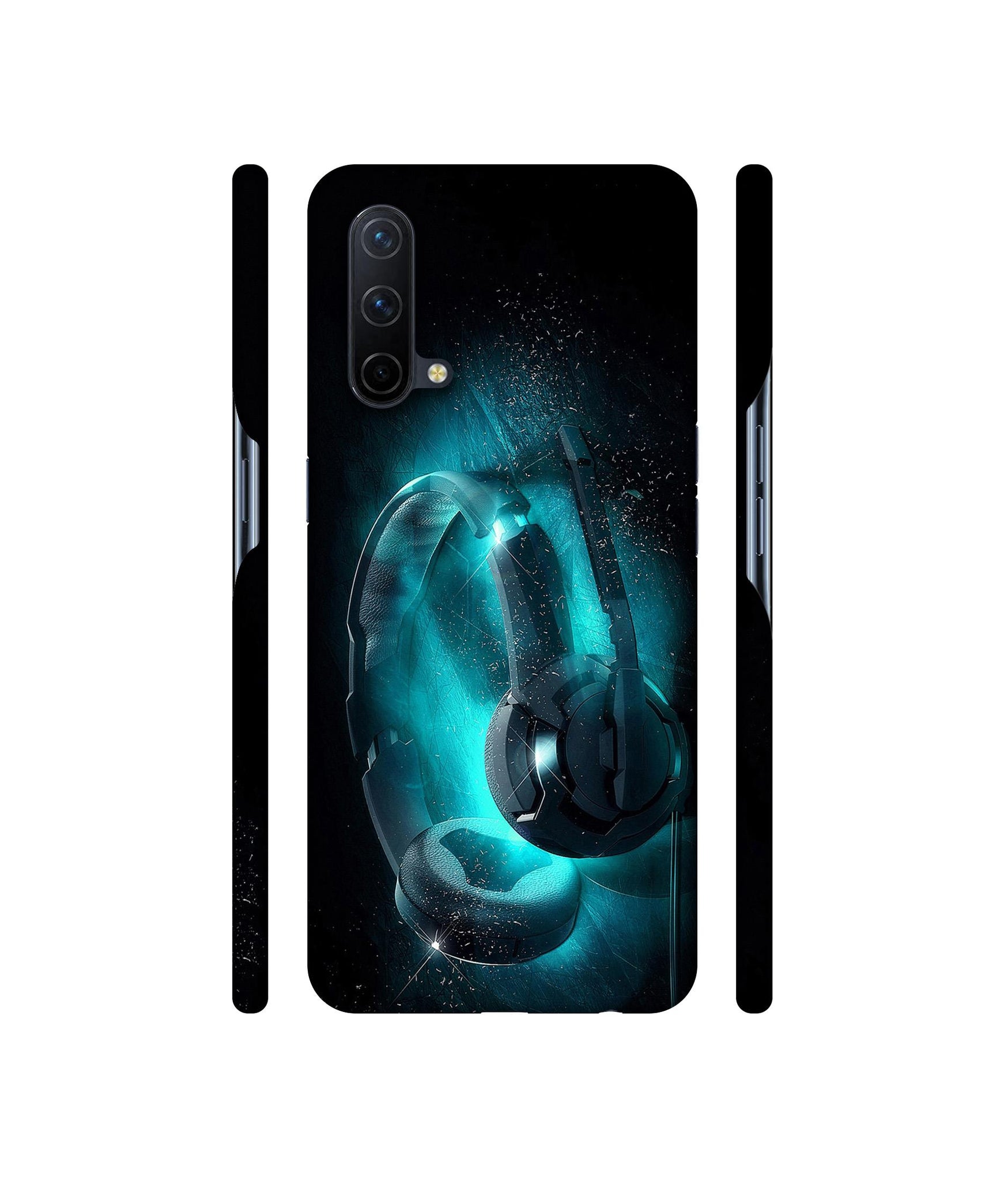 Cool Headphone Designer Hard Back Cover for OnePlus Nord CE 5G