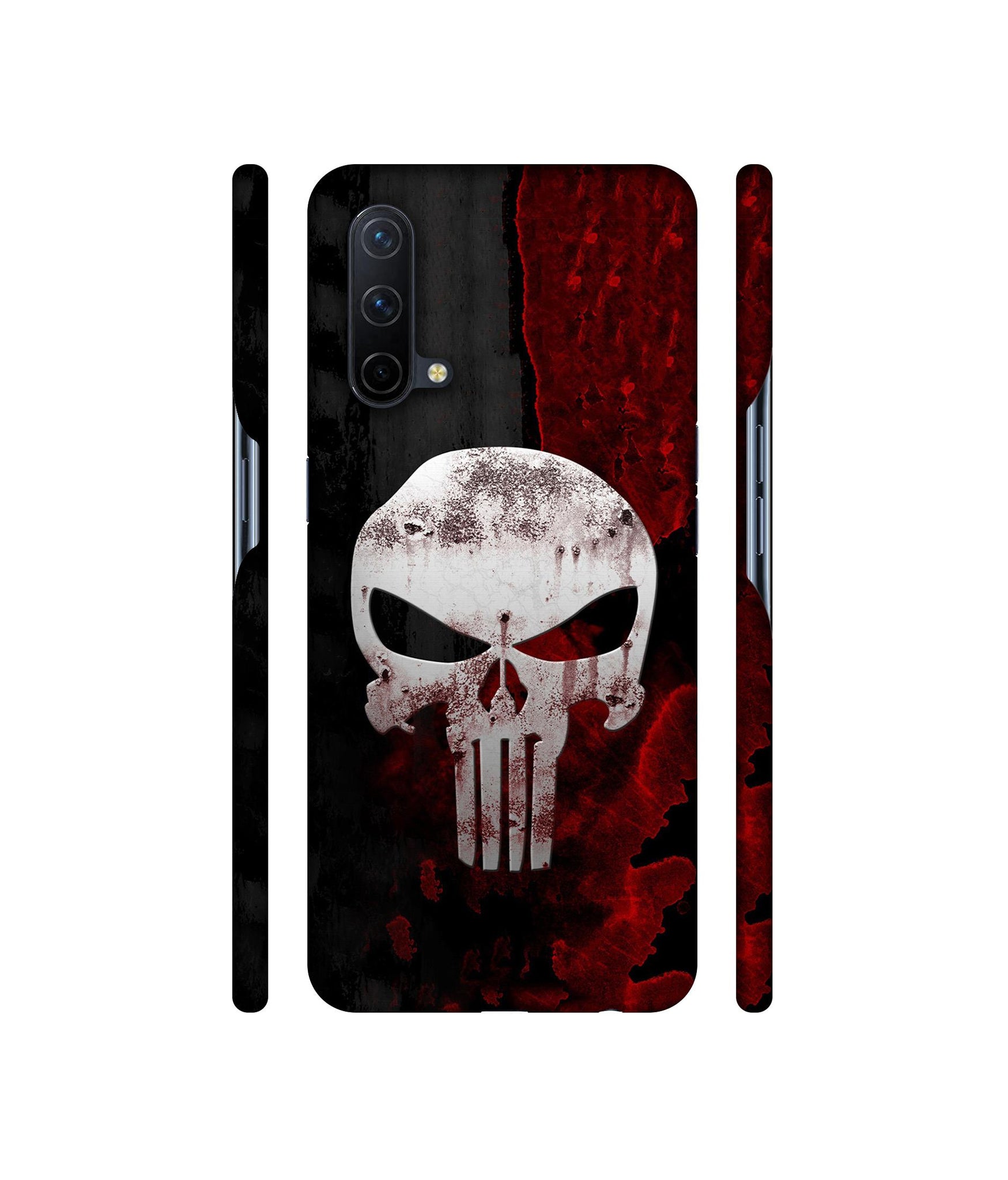 Punisher Skull Designer Hard Back Cover for OnePlus Nord CE 5G