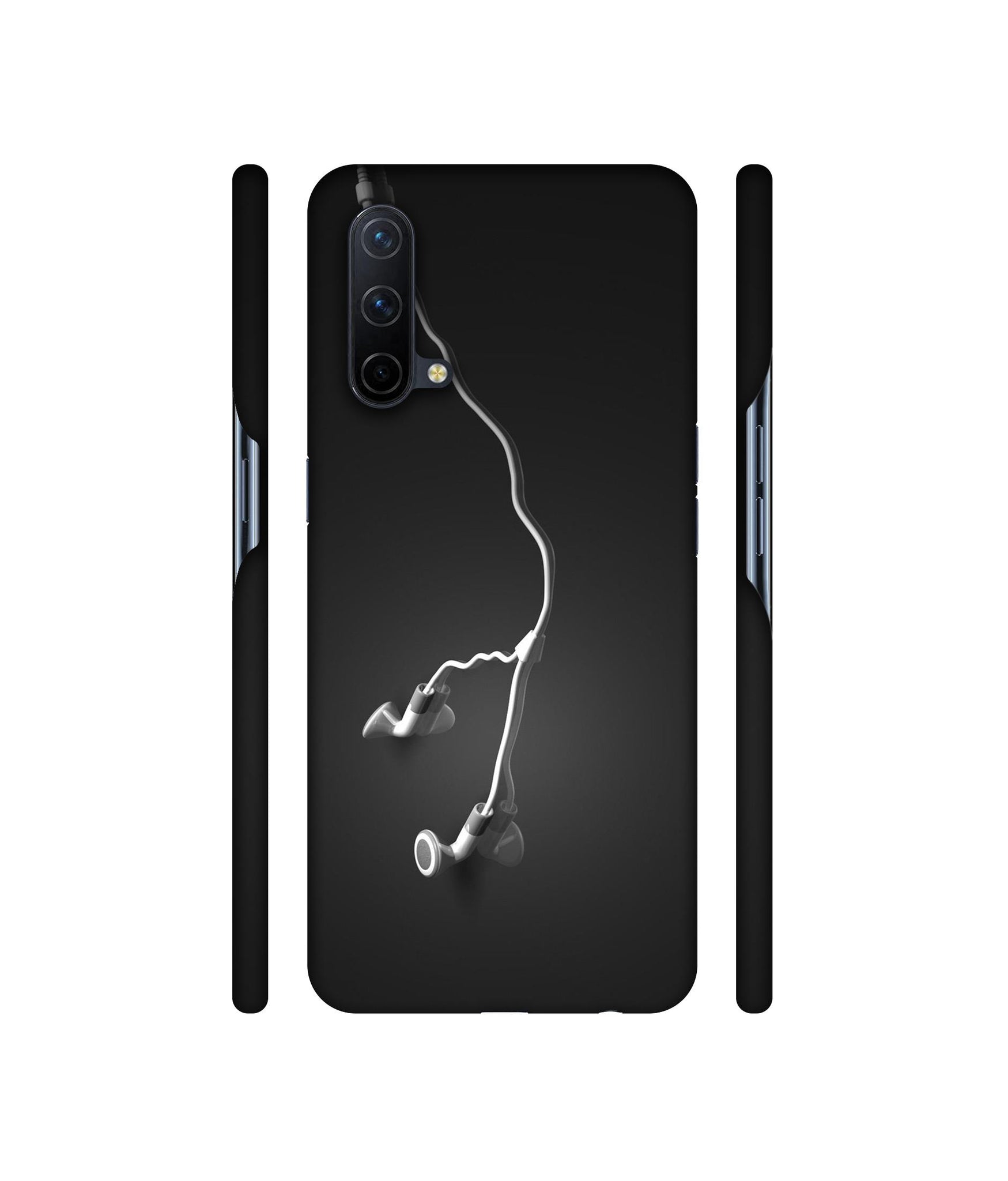 Headphone Designer Hard Back Cover for OnePlus Nord CE 5G