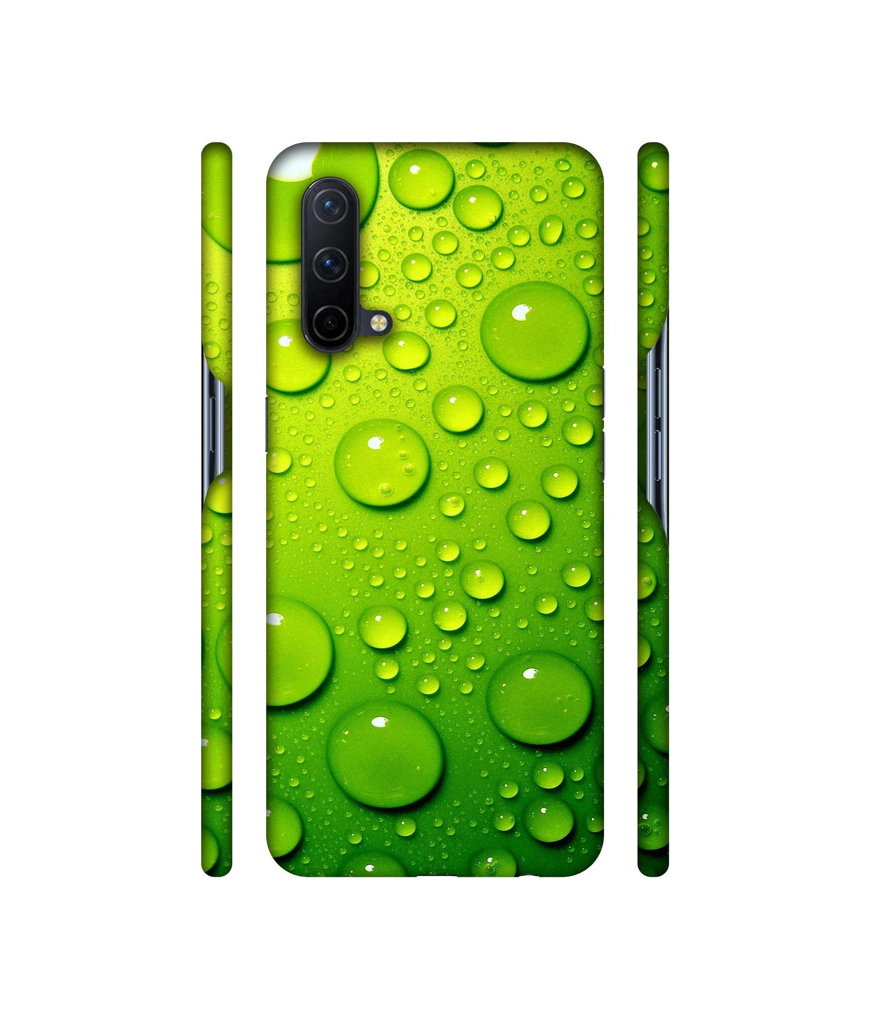 Green Bubbles Designer Hard Back Cover for OnePlus Nord CE 5G