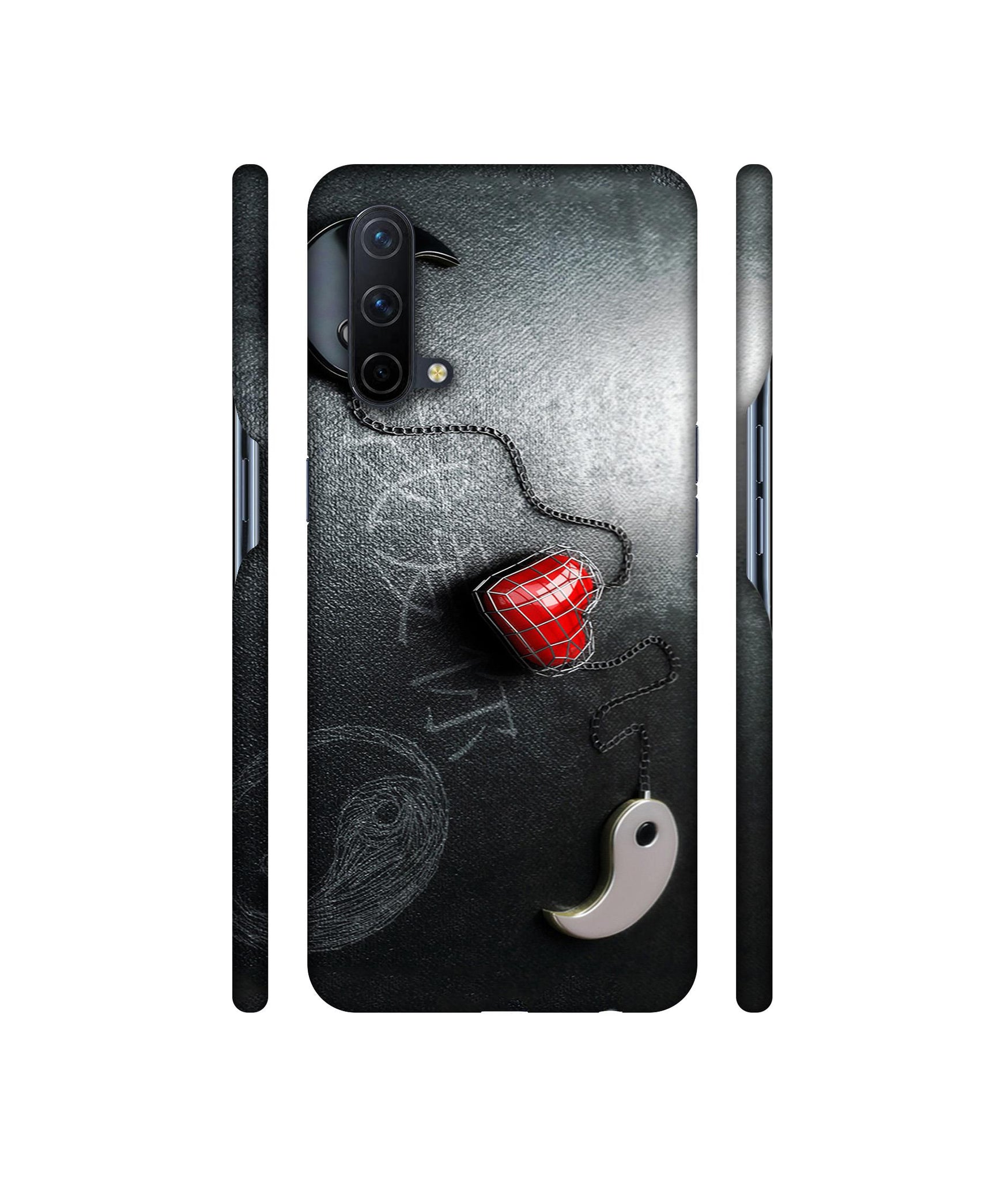 Chinnese Yin and Yang Designer Hard Back Cover for OnePlus Nord CE 5G