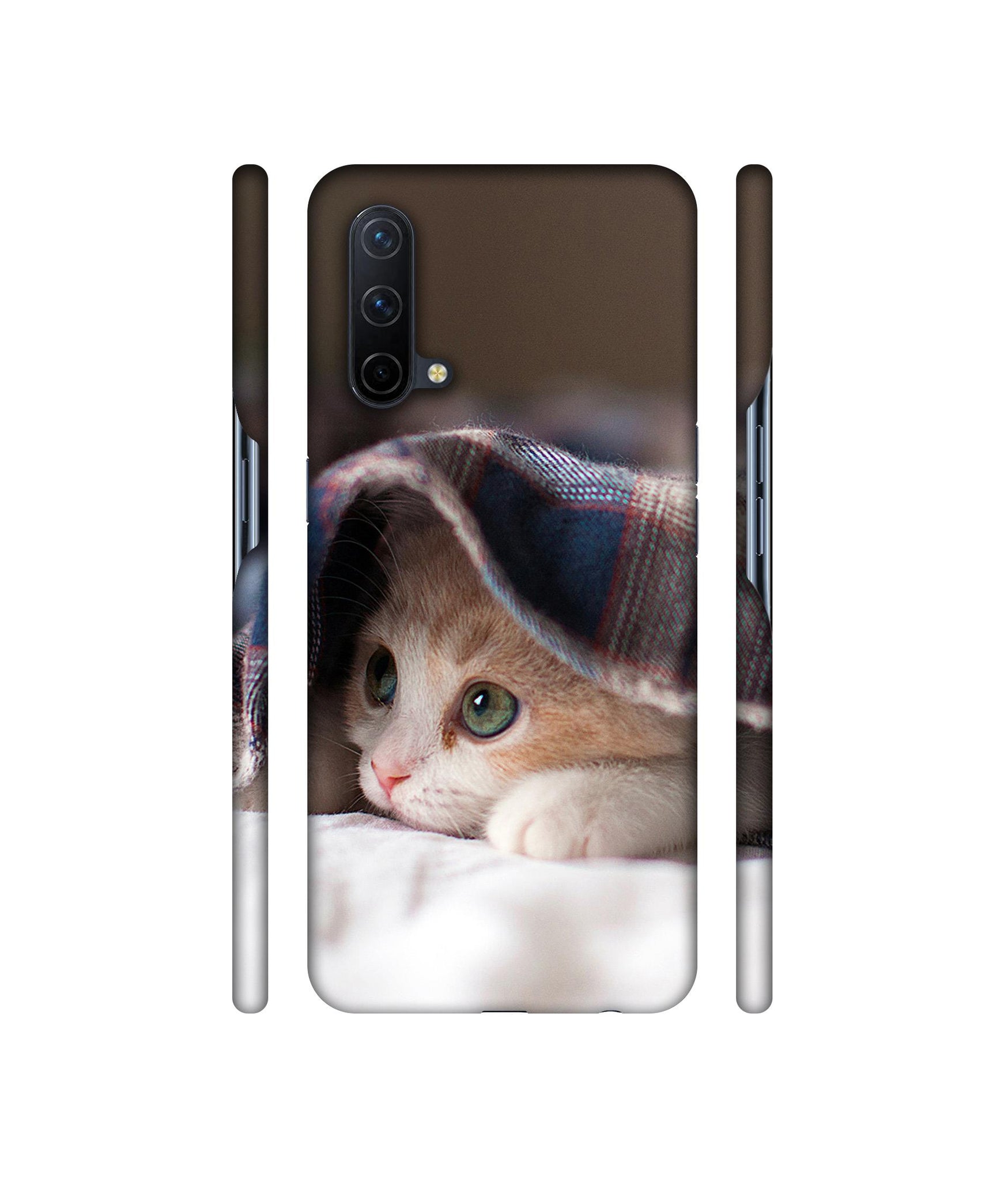 Sleepy Kitten Designer Hard Back Cover for OnePlus Nord CE 5G